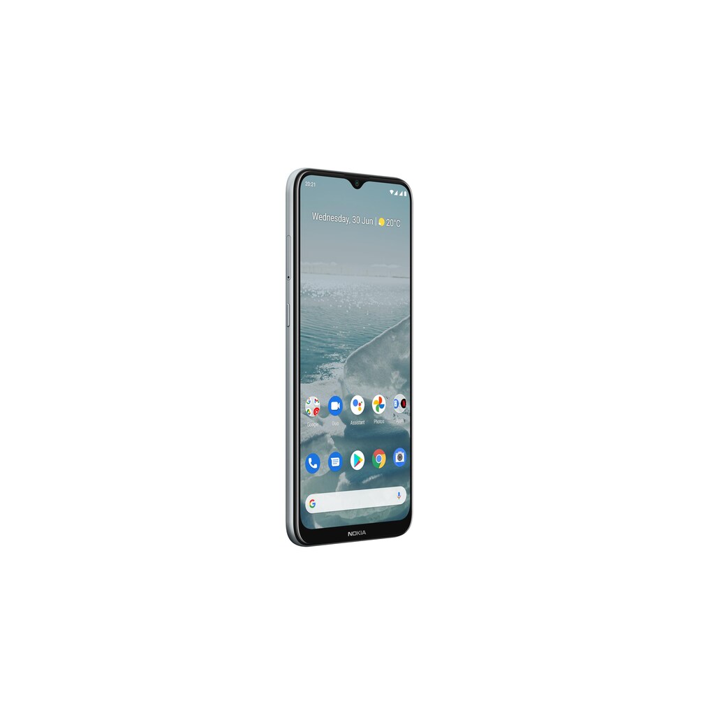 Nokia Smartphone »G20 128 GB Glacier«, weiss, 16,53 cm/6,51 Zoll, 48 MP Kamera