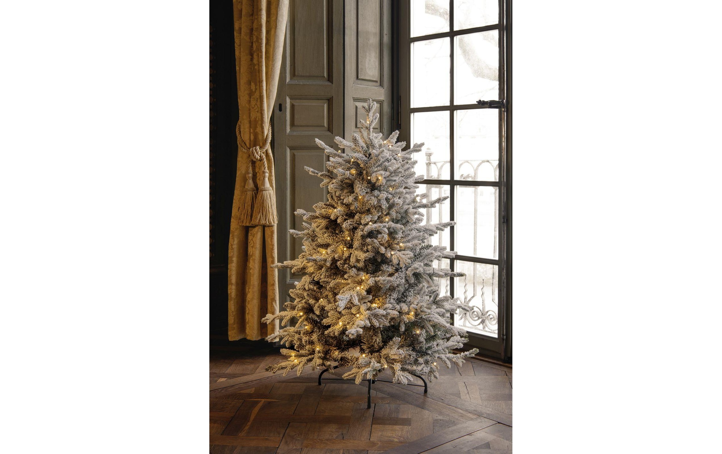 STT Künstlicher Weihnachtsbaum »LED Snowed Tree 120 cm Warmweiss«