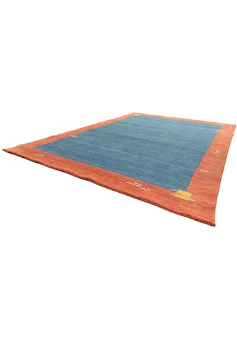 morgenland Wollteppich »Gabbeh Teppich handgewebt blau«, rechteckig, 8 mm Höhe, Kurzflor kaufen