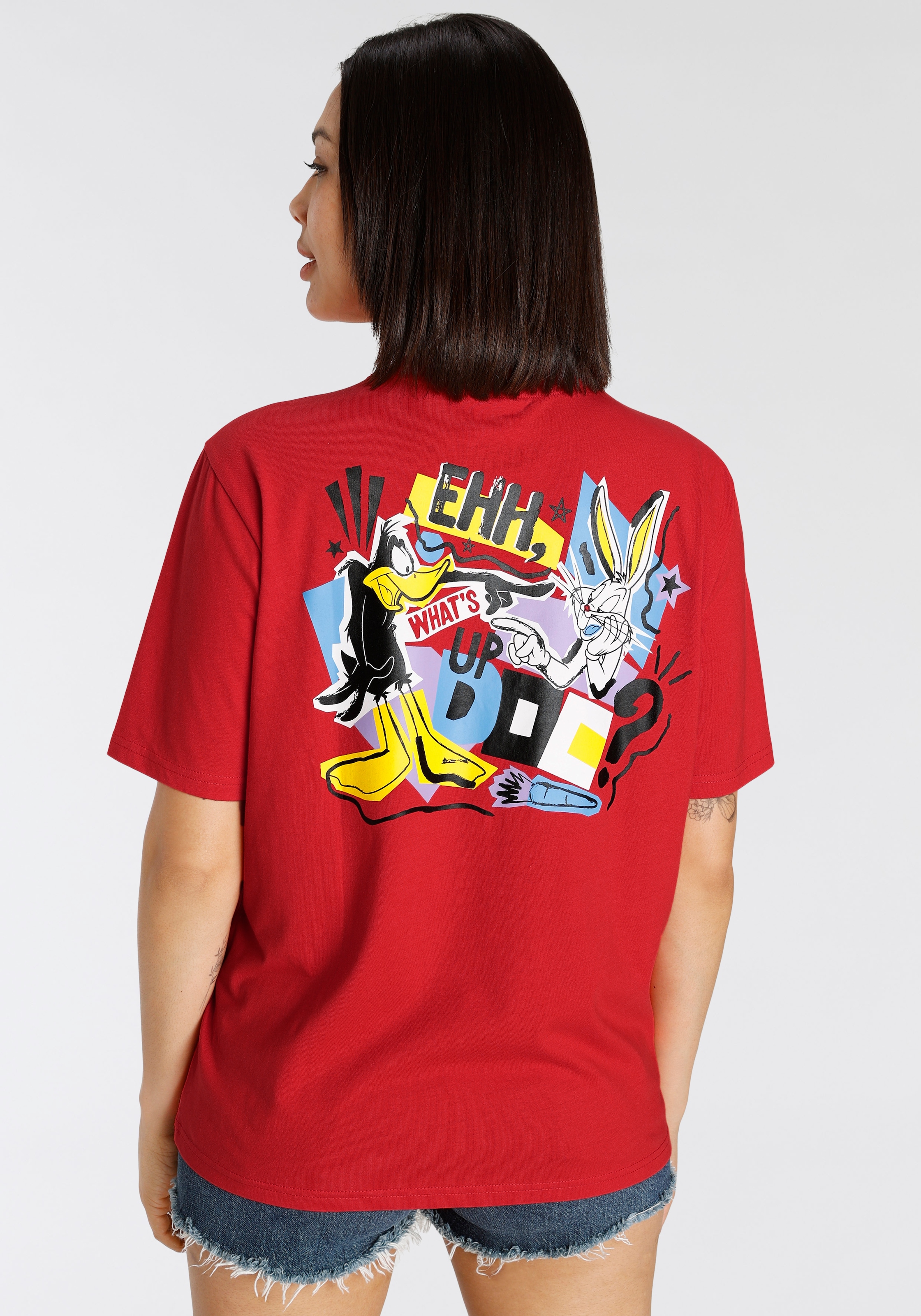 Capelli New York T-Shirt, bei Bugs online mit mit Bunny Jelmoli-Versand Schweiz Comic-Motiv Duffy Duck shoppen