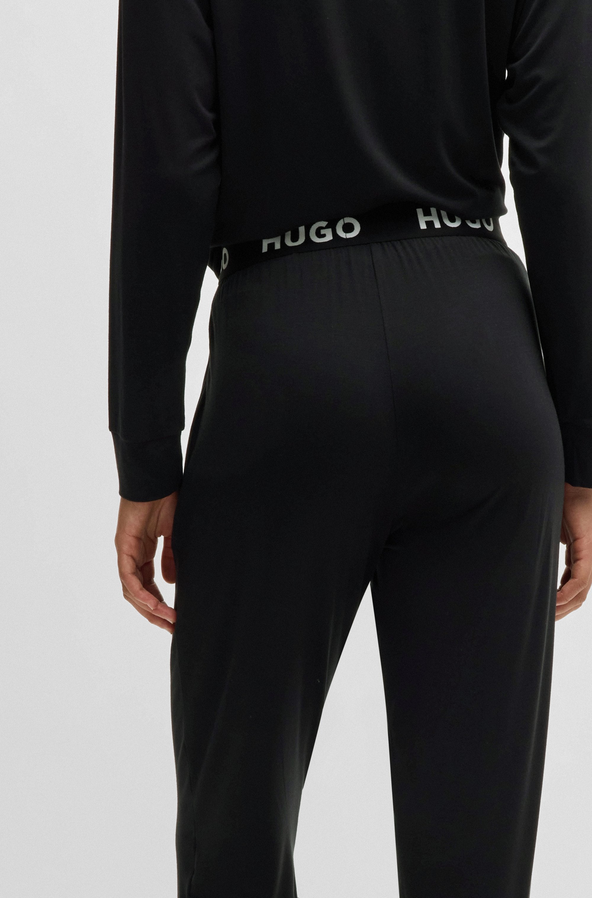 HUGO Underwear Schlafhose »UNITE_PANTS«, mit Hugo Logo-Elastikbund