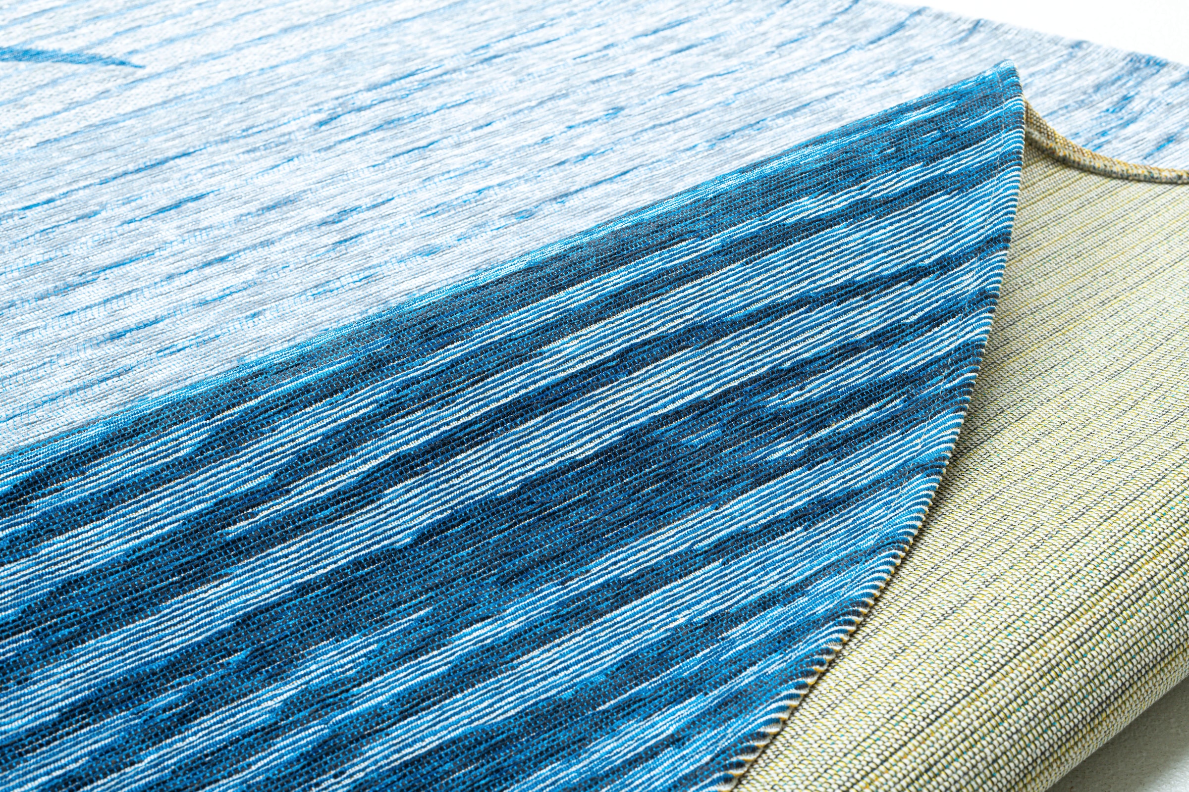Sansibar Teppich »Keitum 007«, rund, Flachgewebe, modernes Wellen Design & gekreuzte Säbel