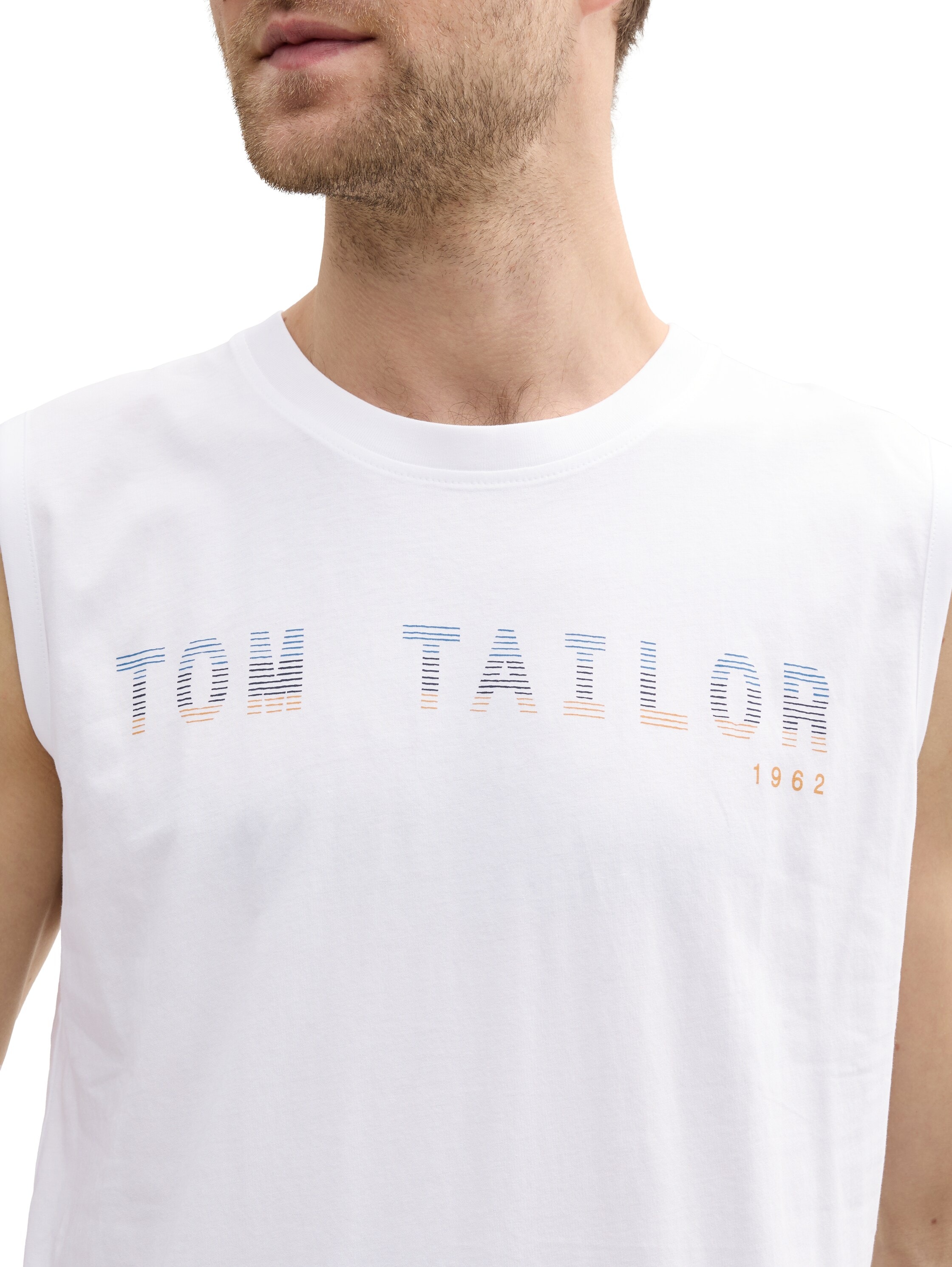 TOM TAILOR T-Shirt, mit Logo-Print