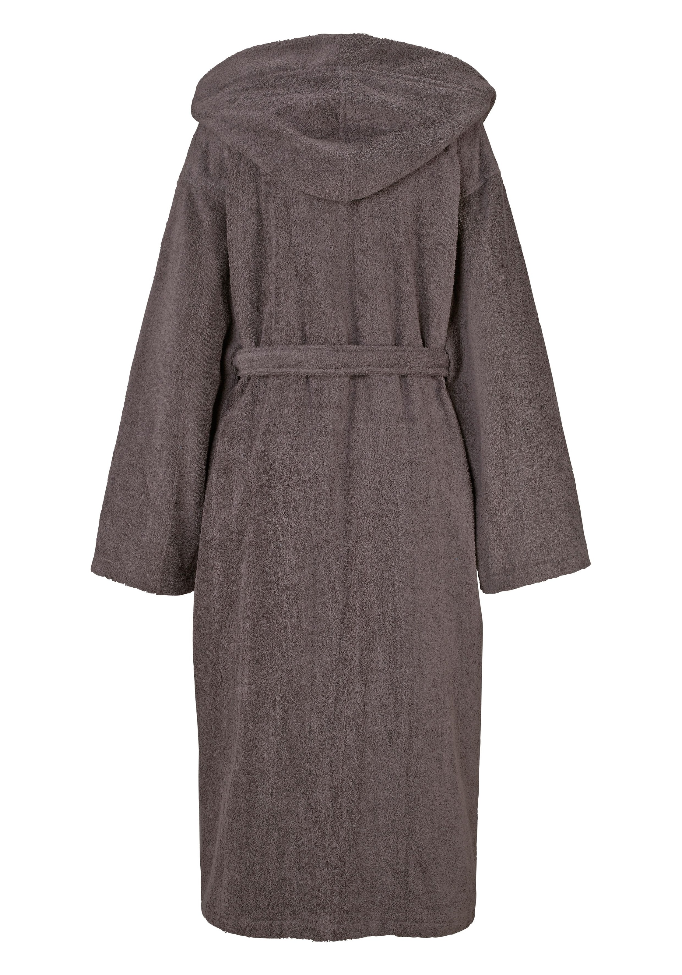 KangaROOS Unisex-Bademantel "Cassidy, für Damen & Herren, Standardlänge & Überlänge" 1 Stk. mit Taschen, Männer und Frauen, Baumwolle, Reise, Hotel, Sauna, S-3XL
