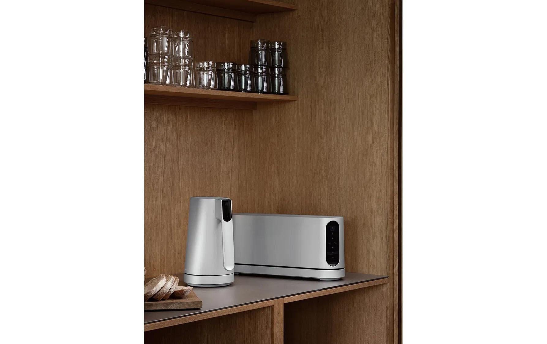 Jacob Jensen Thermoglas "Medium 210 ml, 1 Stück" Thermo-Kaffeeglas mit innovativem Design