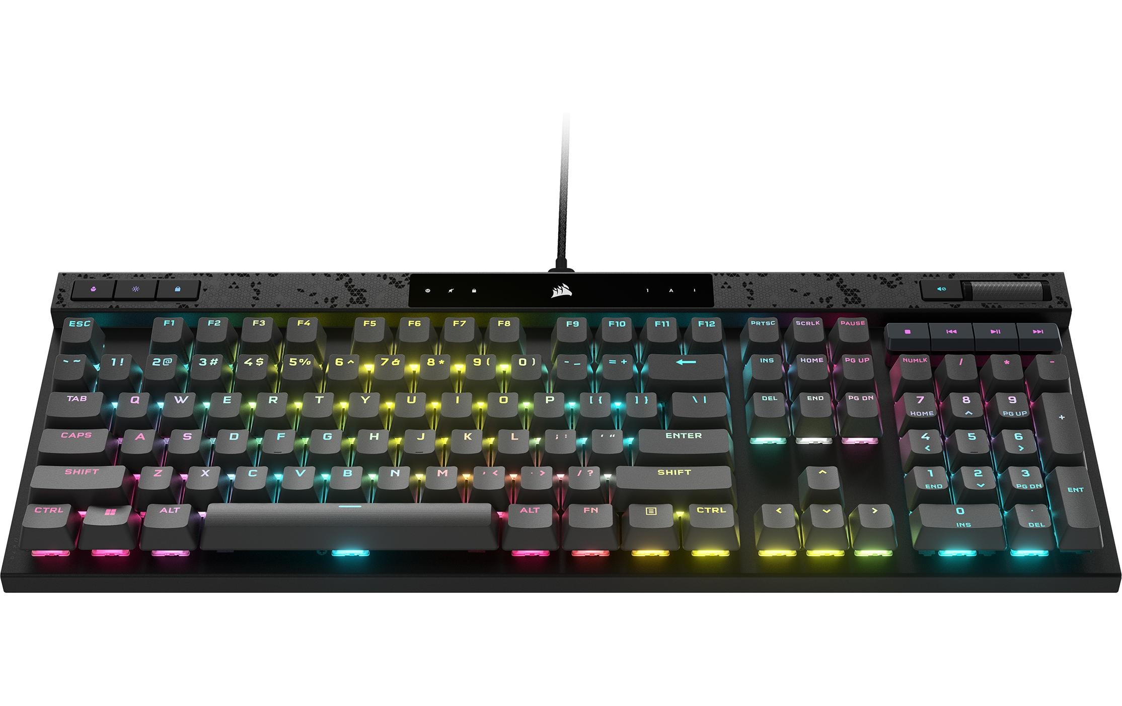 Corsair Gaming-Tastatur »K70 MAX RGB«, (Ziffernblock)