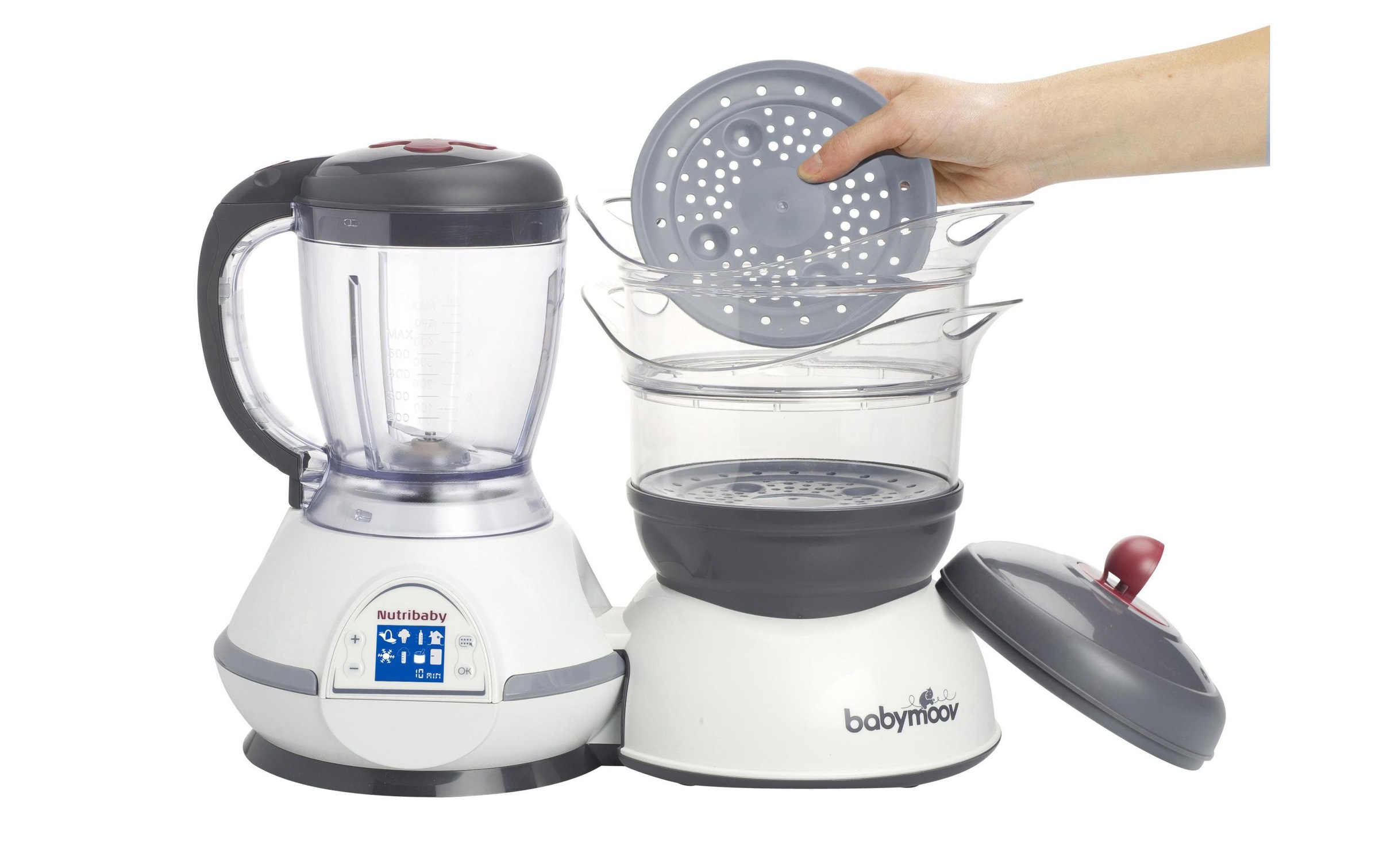 BABYMOOV Küchenmaschine »Multitool Nutribaby Classic Cherry«