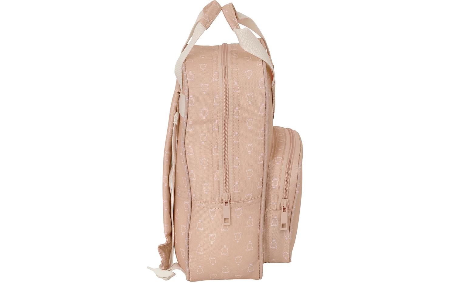 safta Kinderrucksack »Sophie la Girafe Cookie«, Gepolsterte Schultergurte, Gepolstertes Rückenteil, Höhenverstellbar