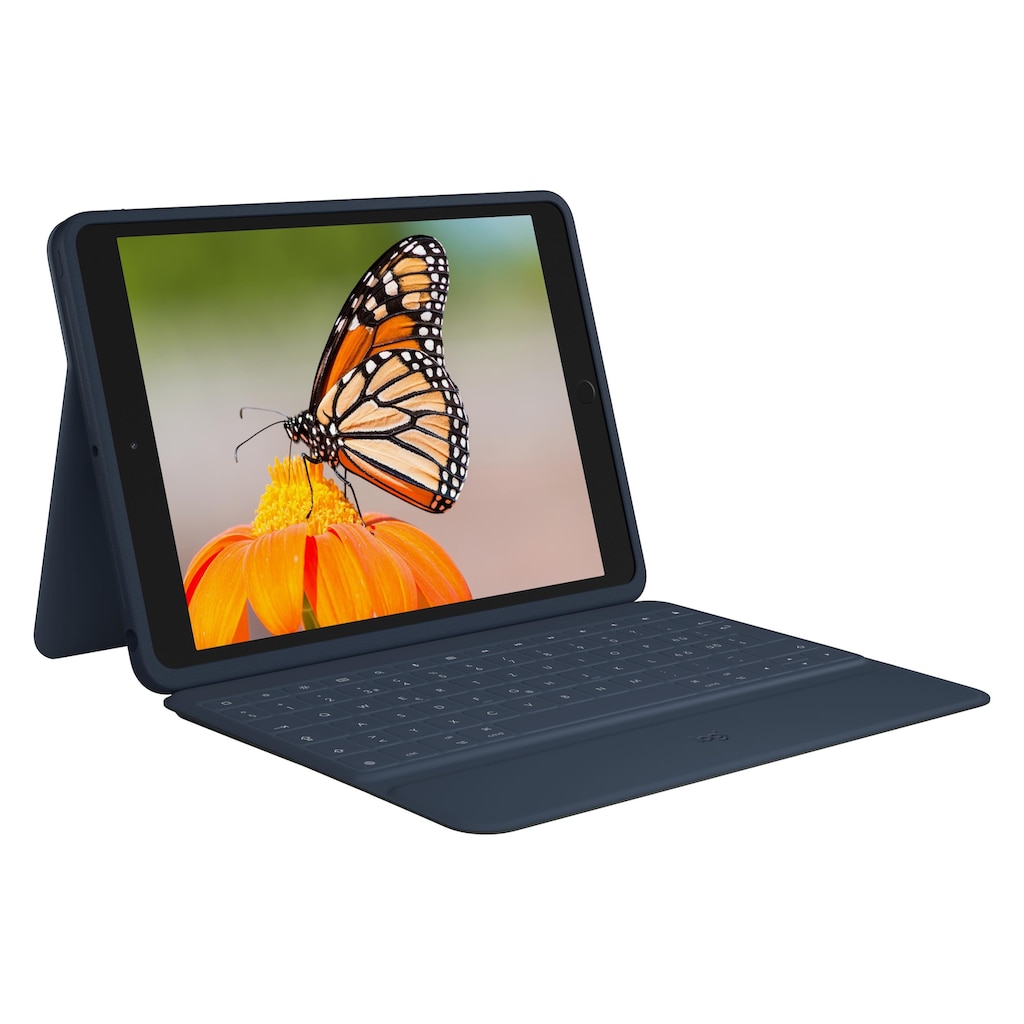 Logitech Tablet-Tastatur »Logitech Rugged Combo 3 - CLASSIC BLUE EDU«