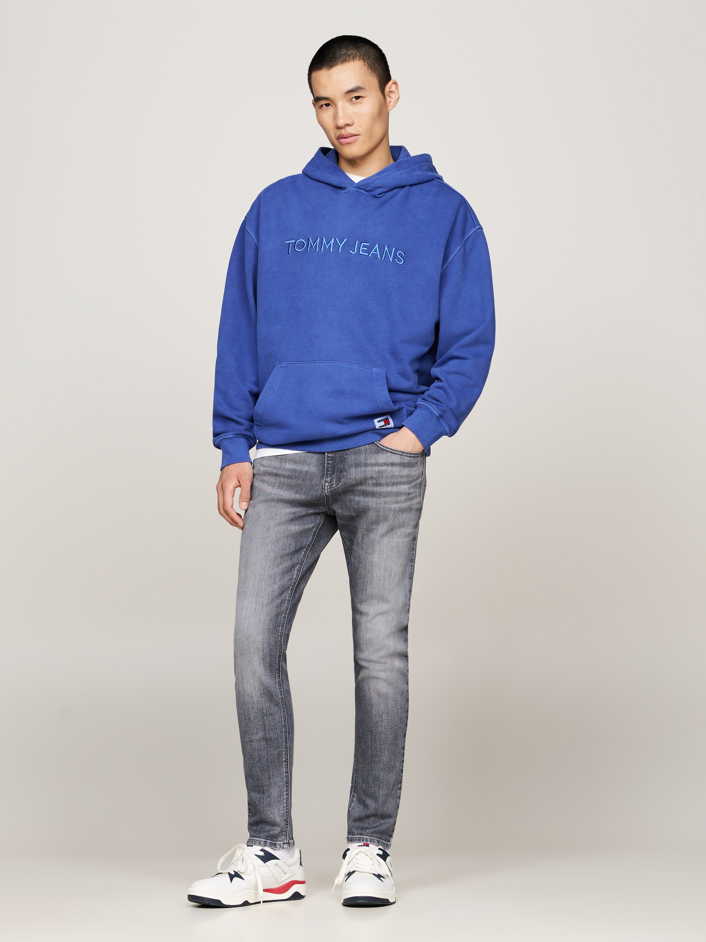 Tommy Jeans Slim-fit-Jeans »Austin Slim Tapered«, zum Knöchel hin schmaler werdende Jeans mit mittlerer Leibhöhe
