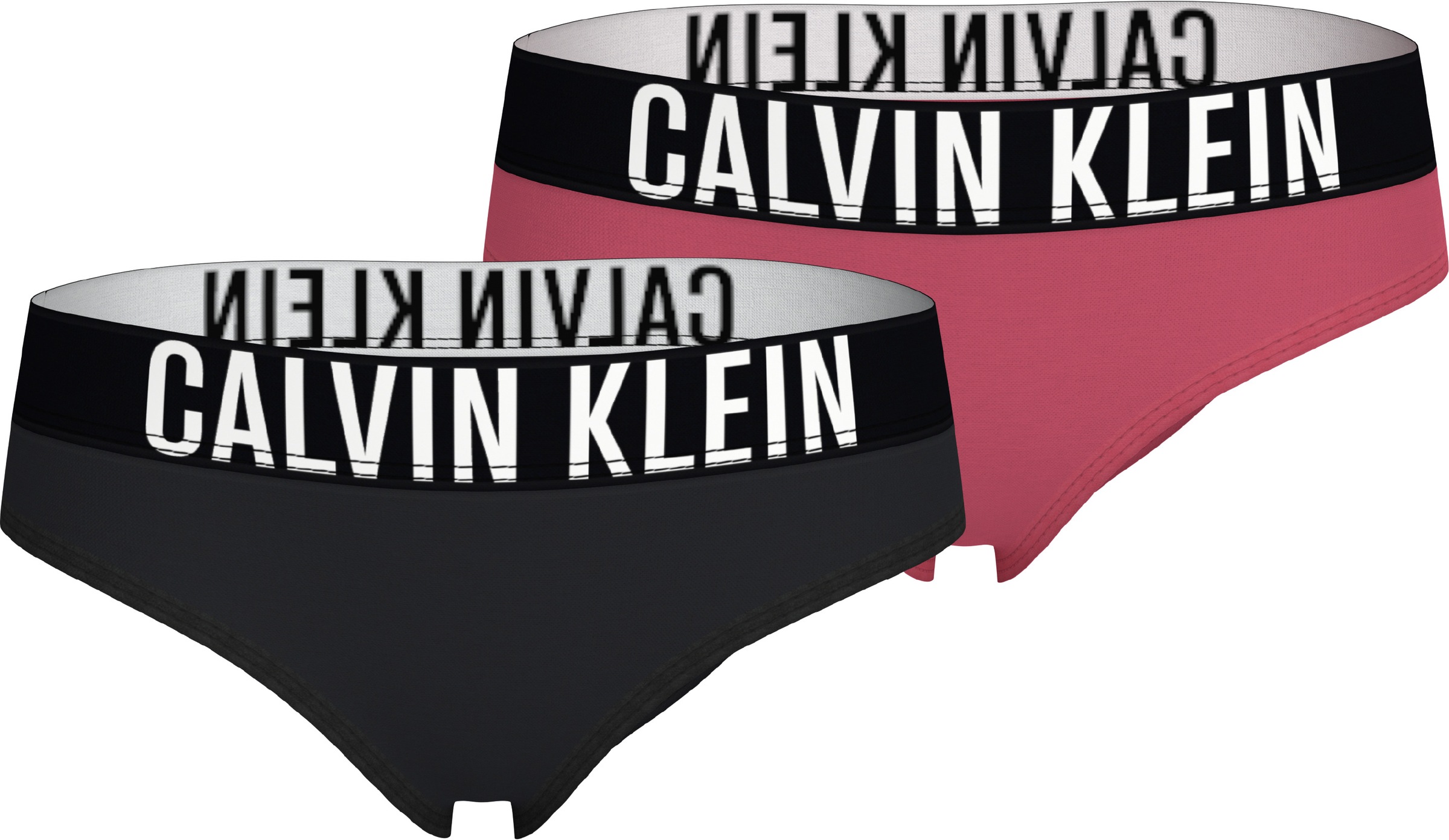 Calvin Klein Underwear Brasilslip »2PK BIKINI« Packung, 2er-Pack, 2 Stk. mit Logobund
