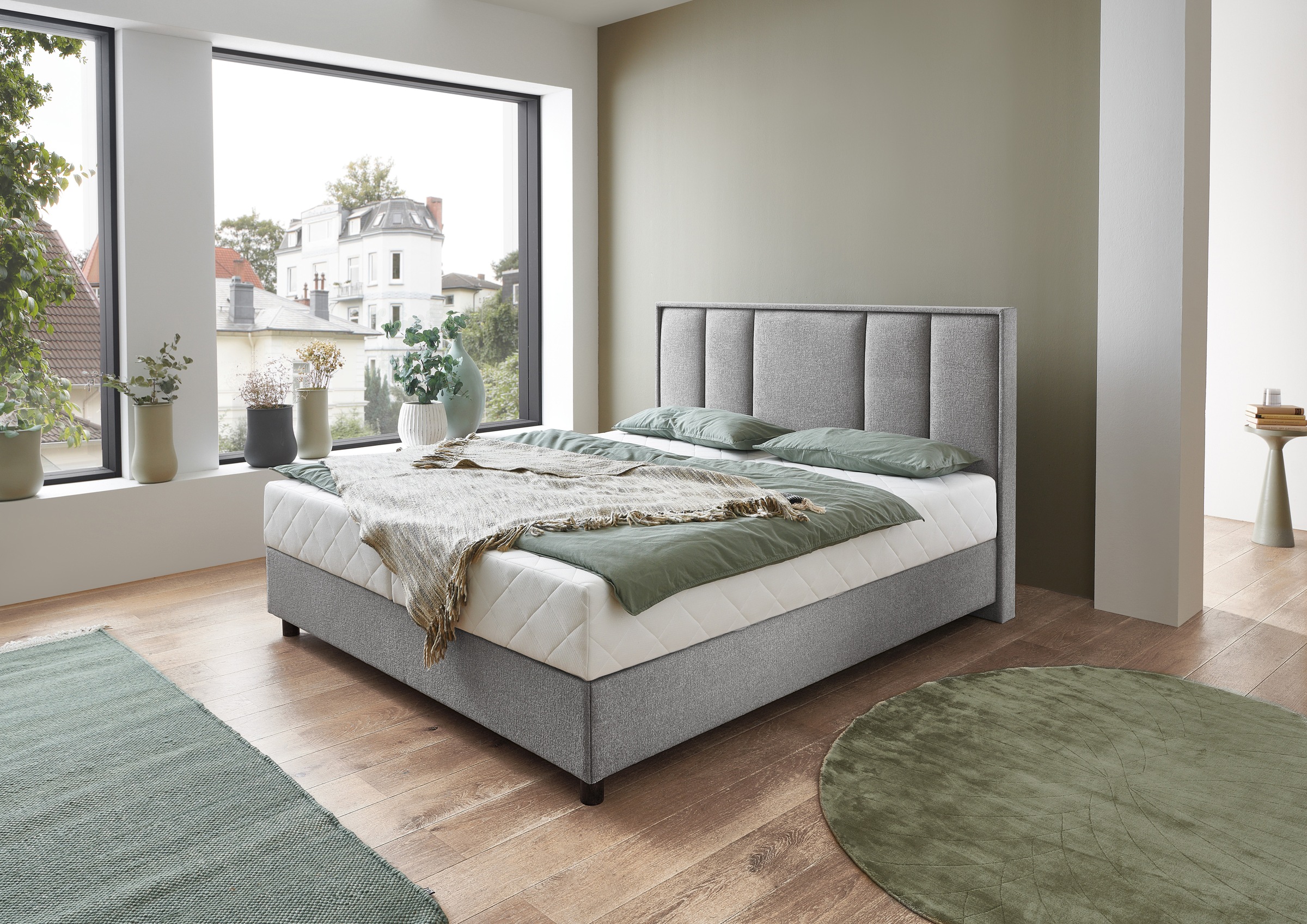 ATLANTIC home collection Boxbett »ARLA«, mit Taschen-Federkernmatratze und Bettkasten