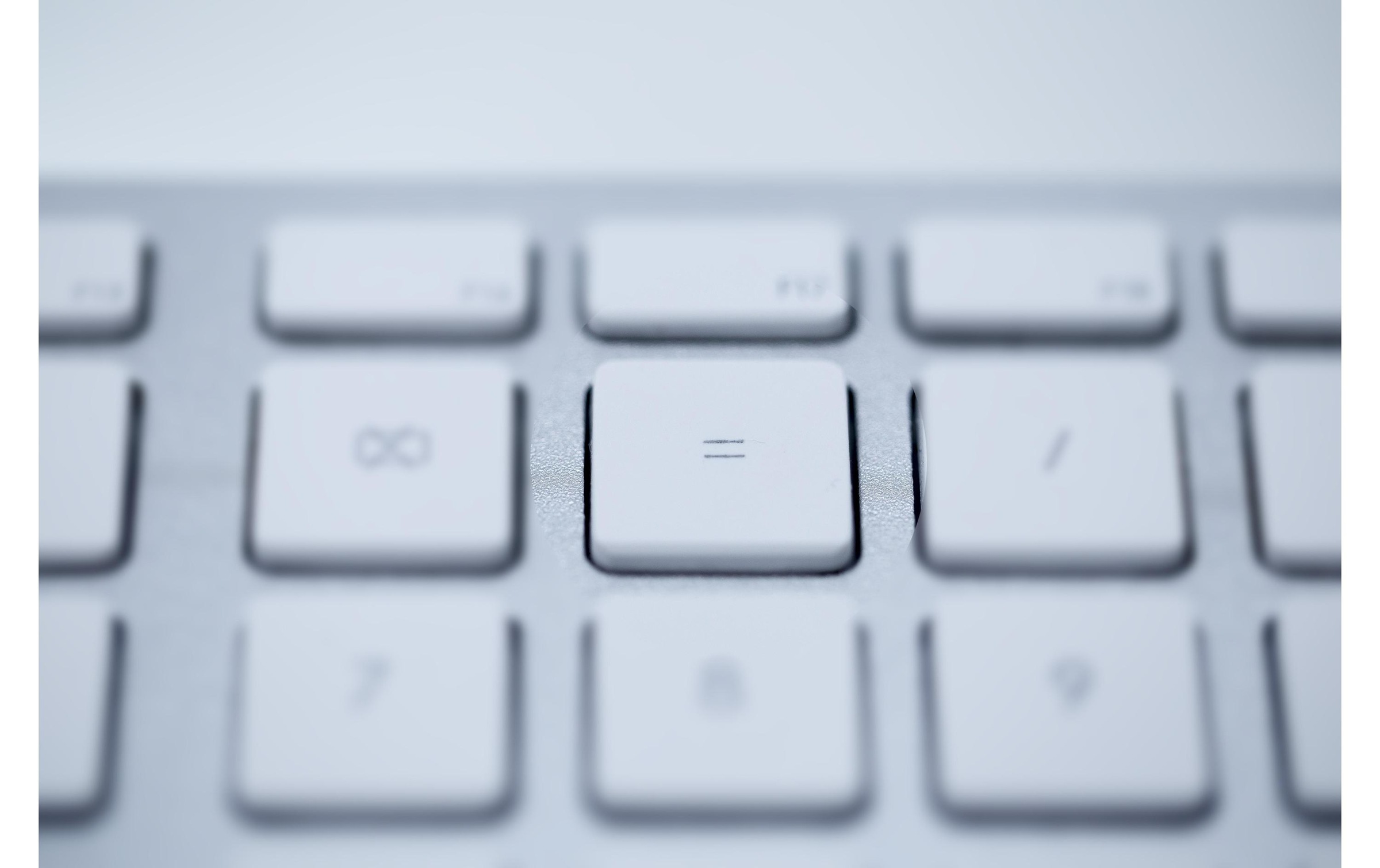 Tastatur »LMP KB-1243 Silber«, (Ziffernblock)