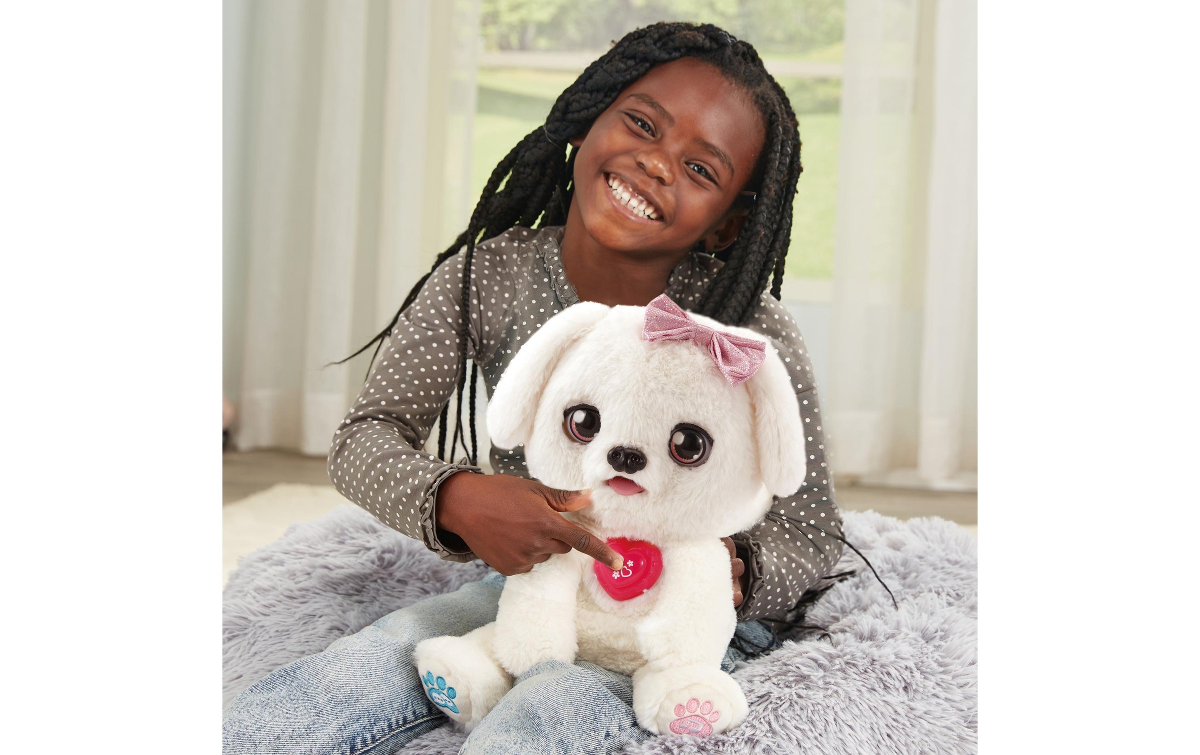 Vtech® Plüschfigur »Schlecki das Kuschel-Hündchen -DE-«