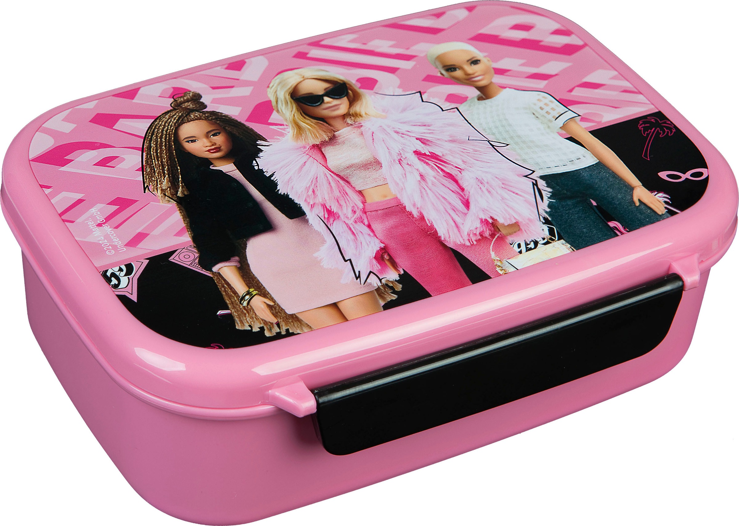 Scooli Lunchbox "Brotzeitdose & Trinkflasche, Barbie" mit Trinkflasche