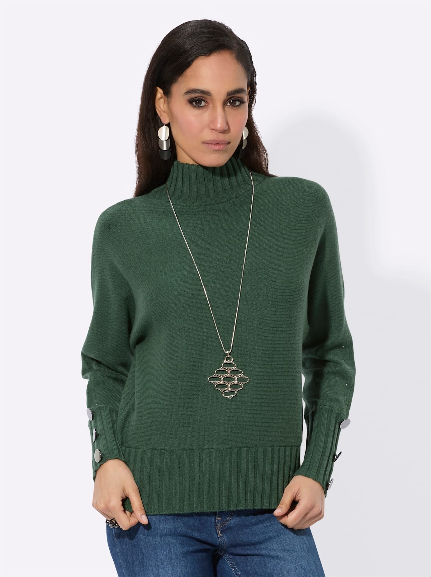 creation L Rollkragenpullover »Modal-Polyamid-Pullover«