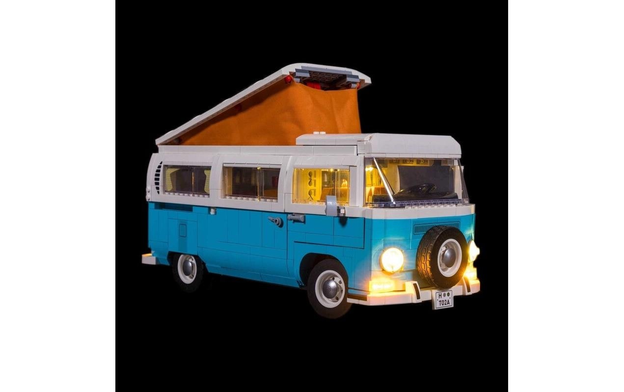 Konstruktionsspielsteine »LED-Licht-Set für LEGO® Volkswagen T2 Campingbus 10279«, (30 St.)