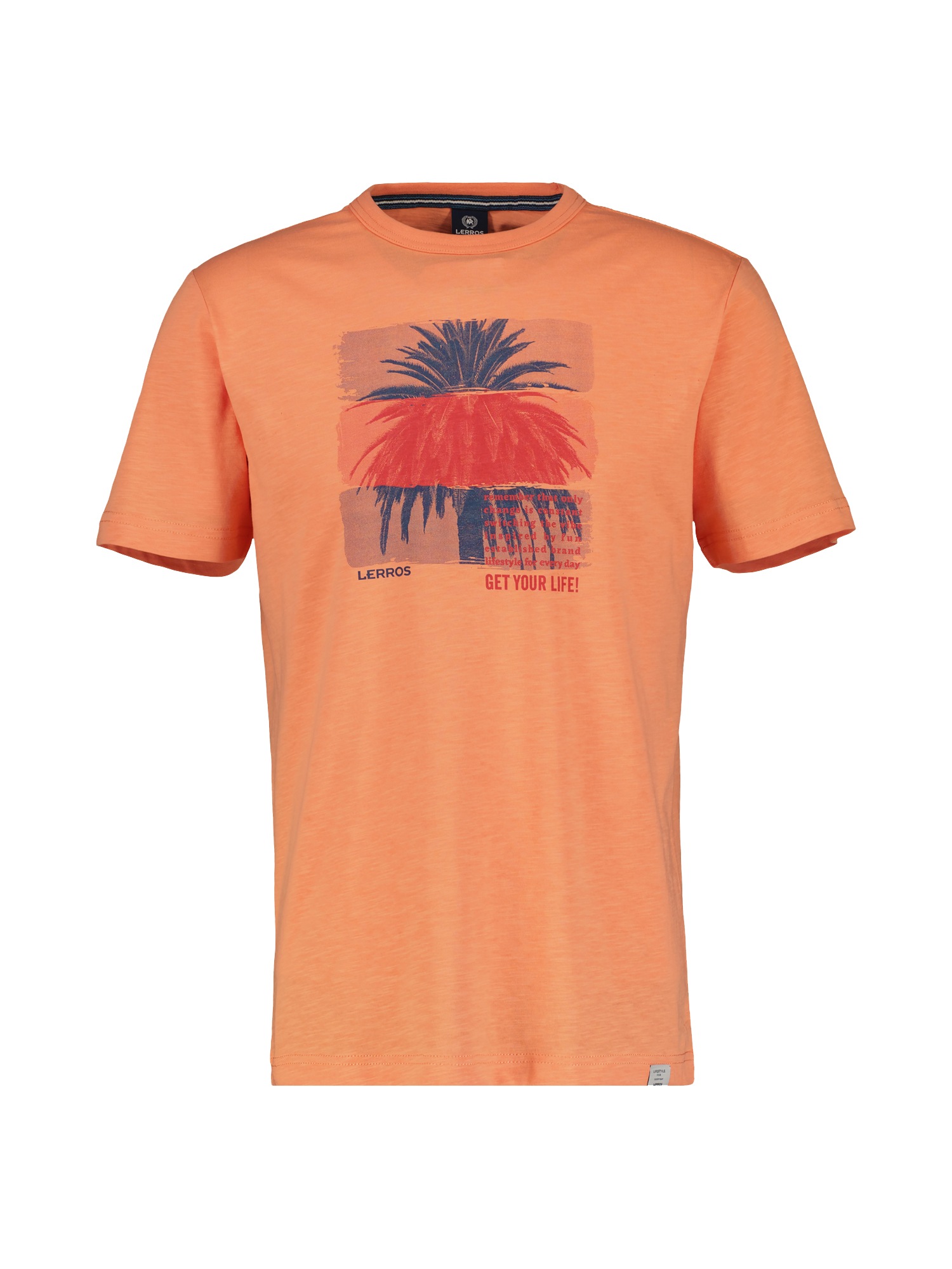 LERROS T-Shirt »LERROS Rundhals T-Shirt mit Fotoprint«
