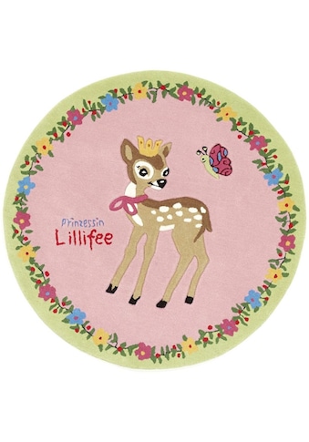 Prinzessin Lillifee Kinderteppich »LI-2935-01«, rund, Konturschnitt, brillante Farben,... kaufen