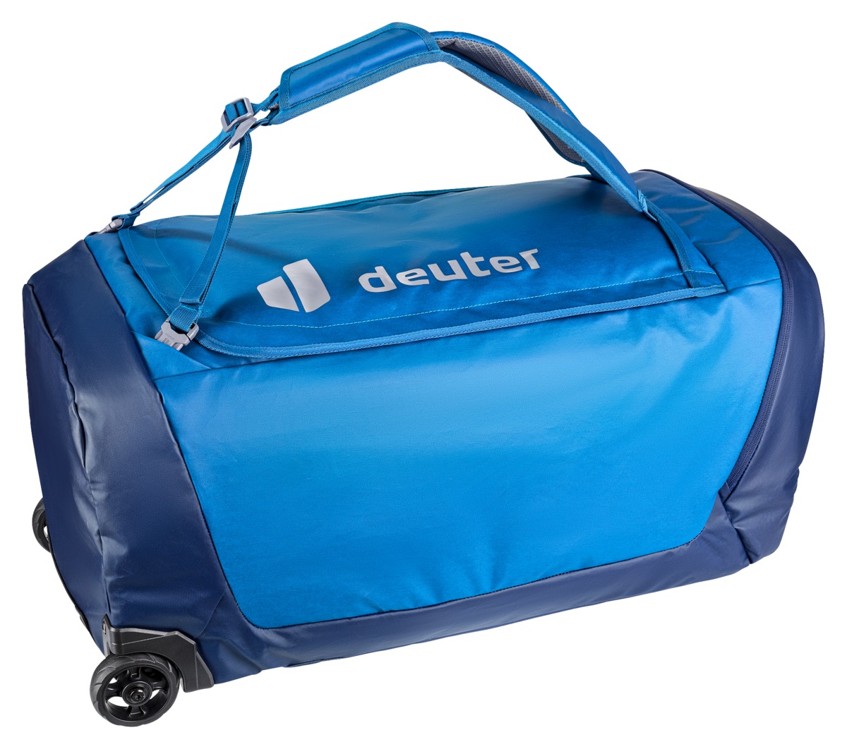 deuter Sporttasche »DUFFEL PRO ROLLER 90 L« mit 90 Litern Volumen, zusammenfaltbar, wasserabweisend, rollbar
