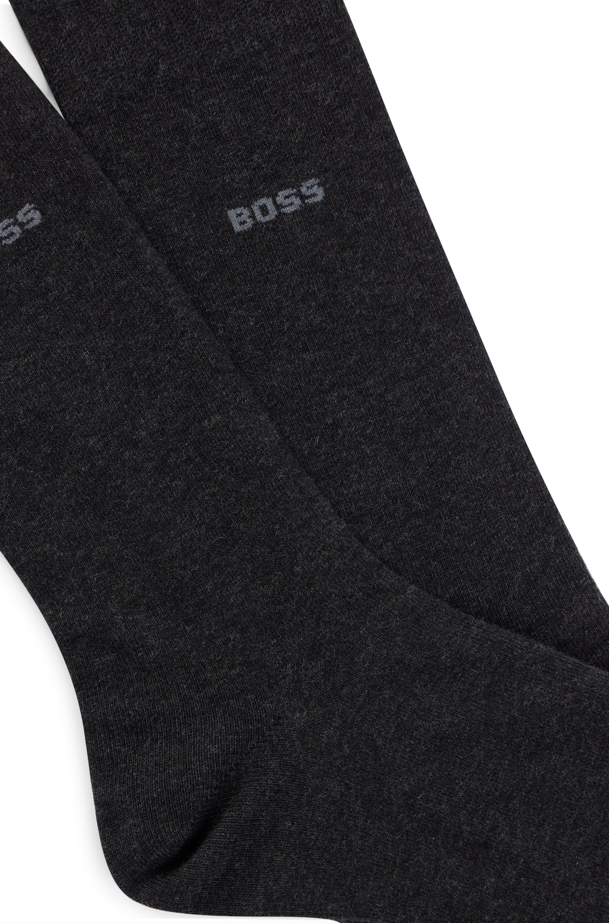 BOSS Businesssocken »2P RS Uni CC«, (Packung, 2 Paar, 2er), mit Markenlogo
