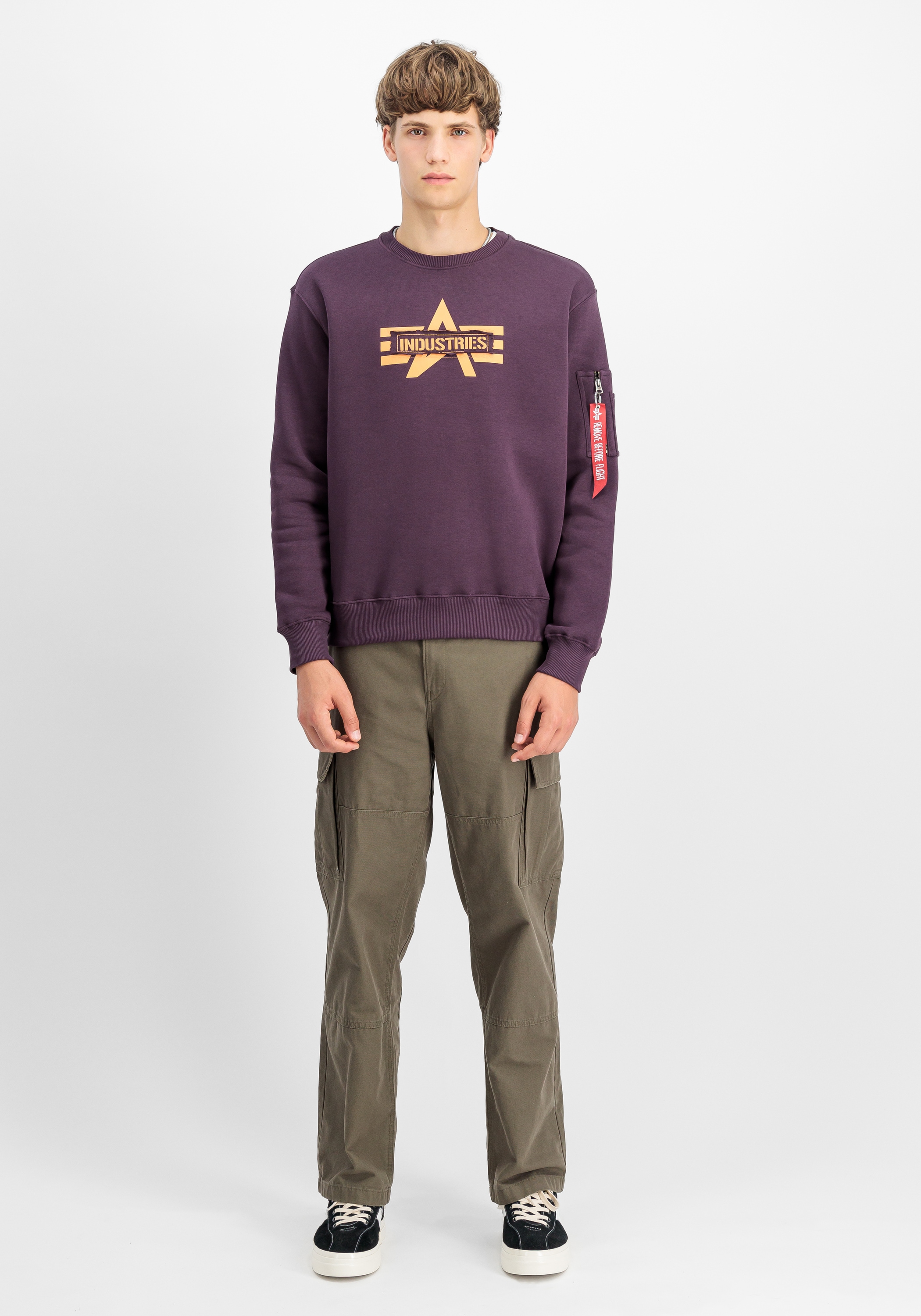 Alpha Industries Sweater »Logo Edge Sweatshirt«