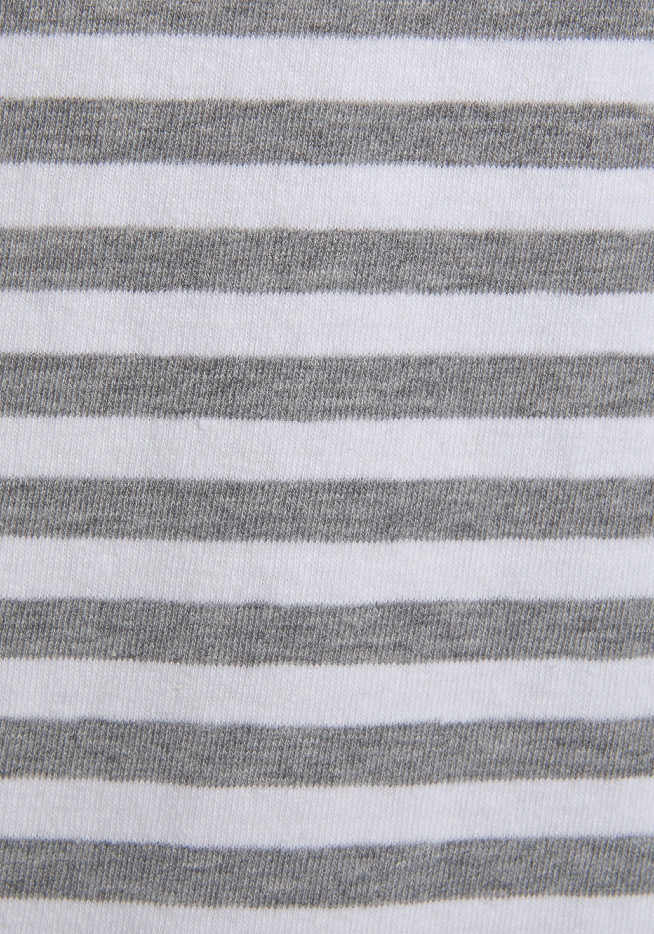 s.Oliver Nachthemd, im Streifenmuster mit Knopfleiste