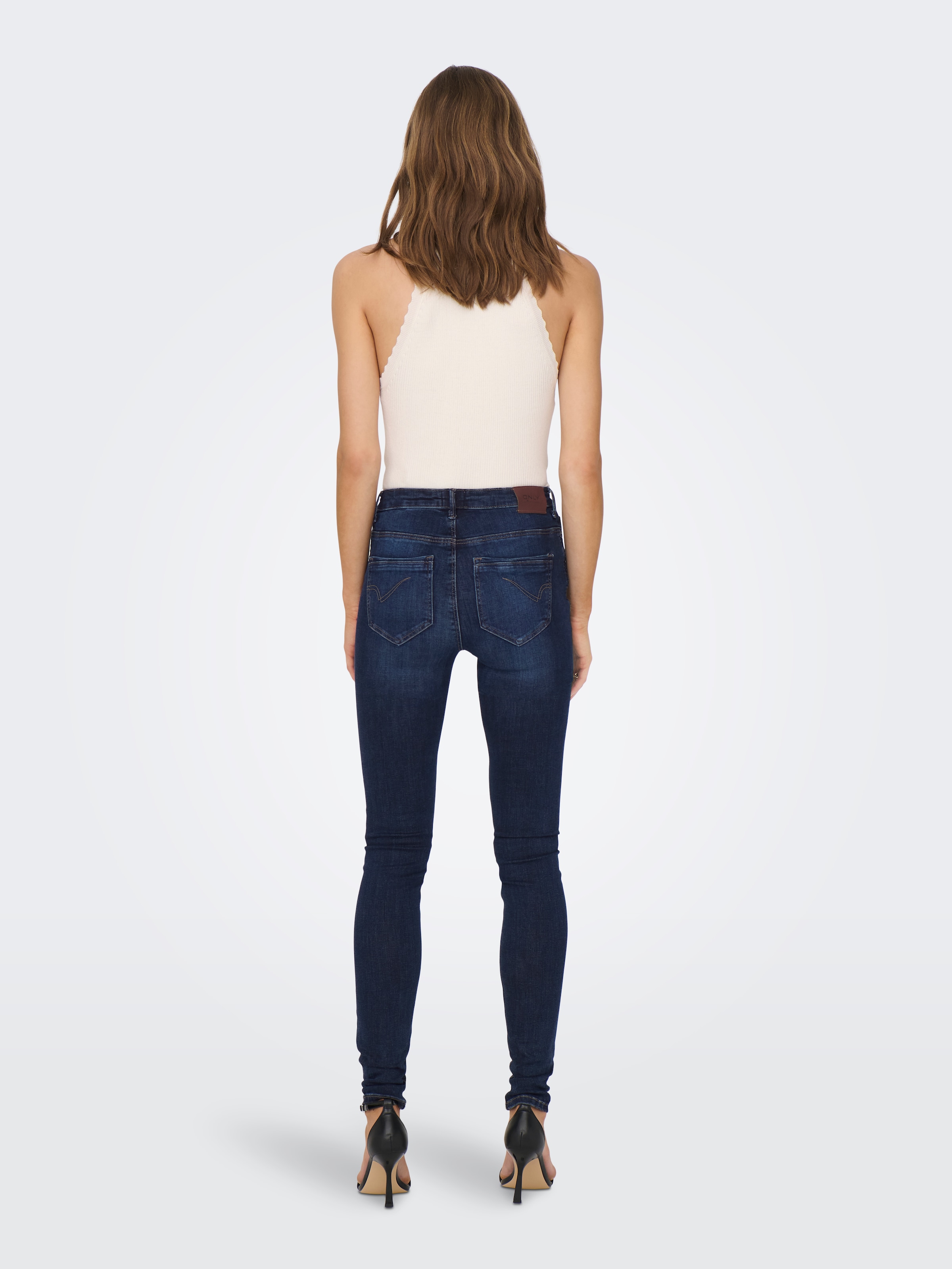 ONLY Skinny-fit-Jeans »ONLPAOLA HW SK DNM AZGZ878«