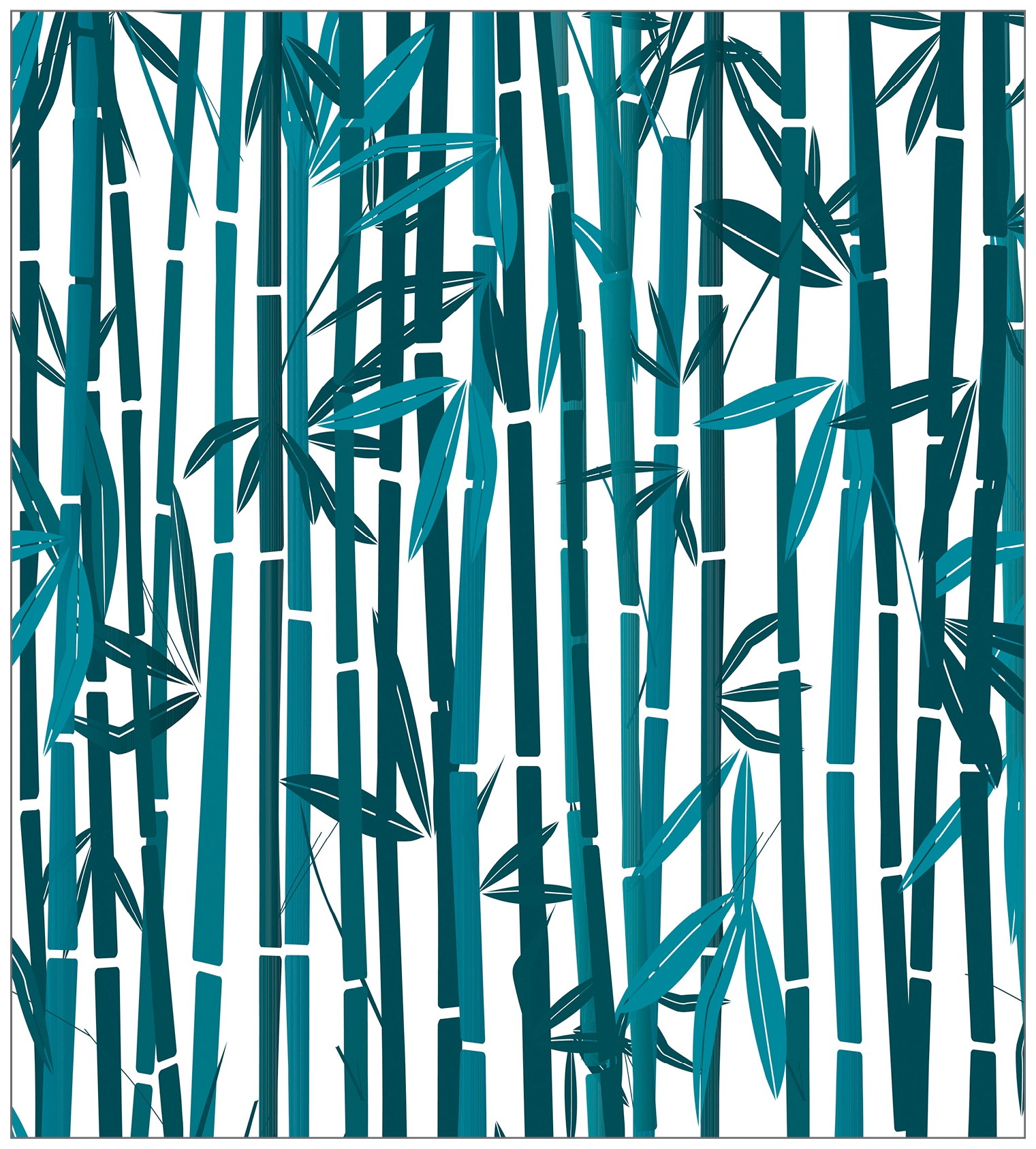 MySpotti Fensterfolie »Look Bamboo«, halbtransparent, glattstatisch haftend,  90 x 100 cm, statisch haftend online kaufen | Jelmoli-Versand