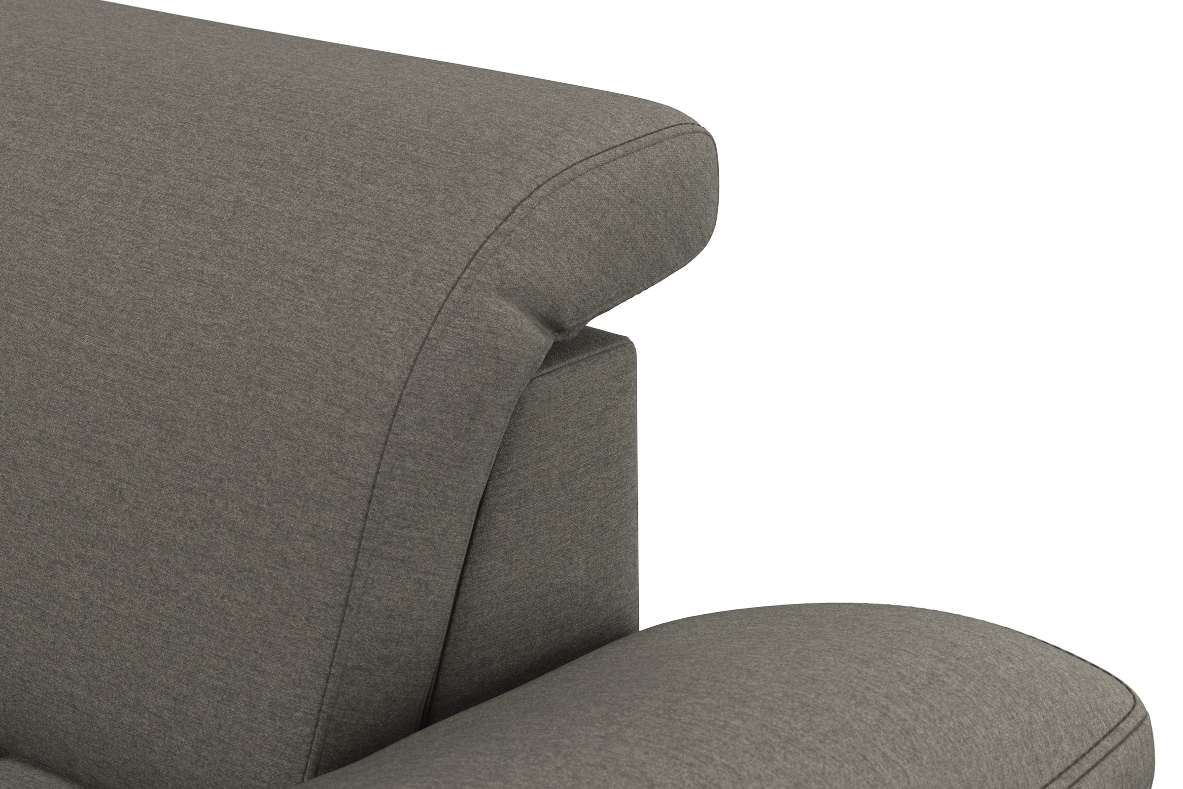sit&more Ecksofa »Cool L-Form«, wahlweise mit Kopfteilverstellung und Vorziehsitz, motorisch