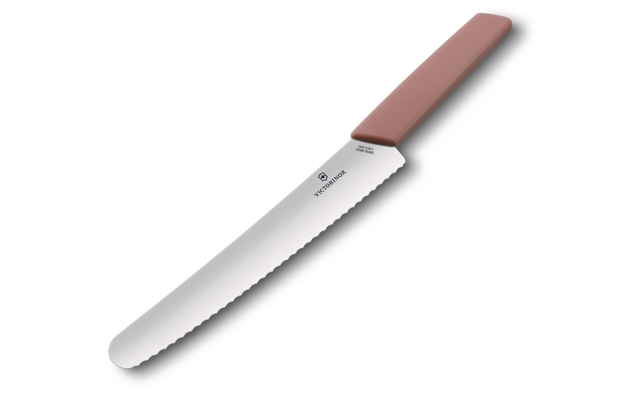 Victorinox Brotmesser »Swiss Modern Rosa«, (1 tlg.)