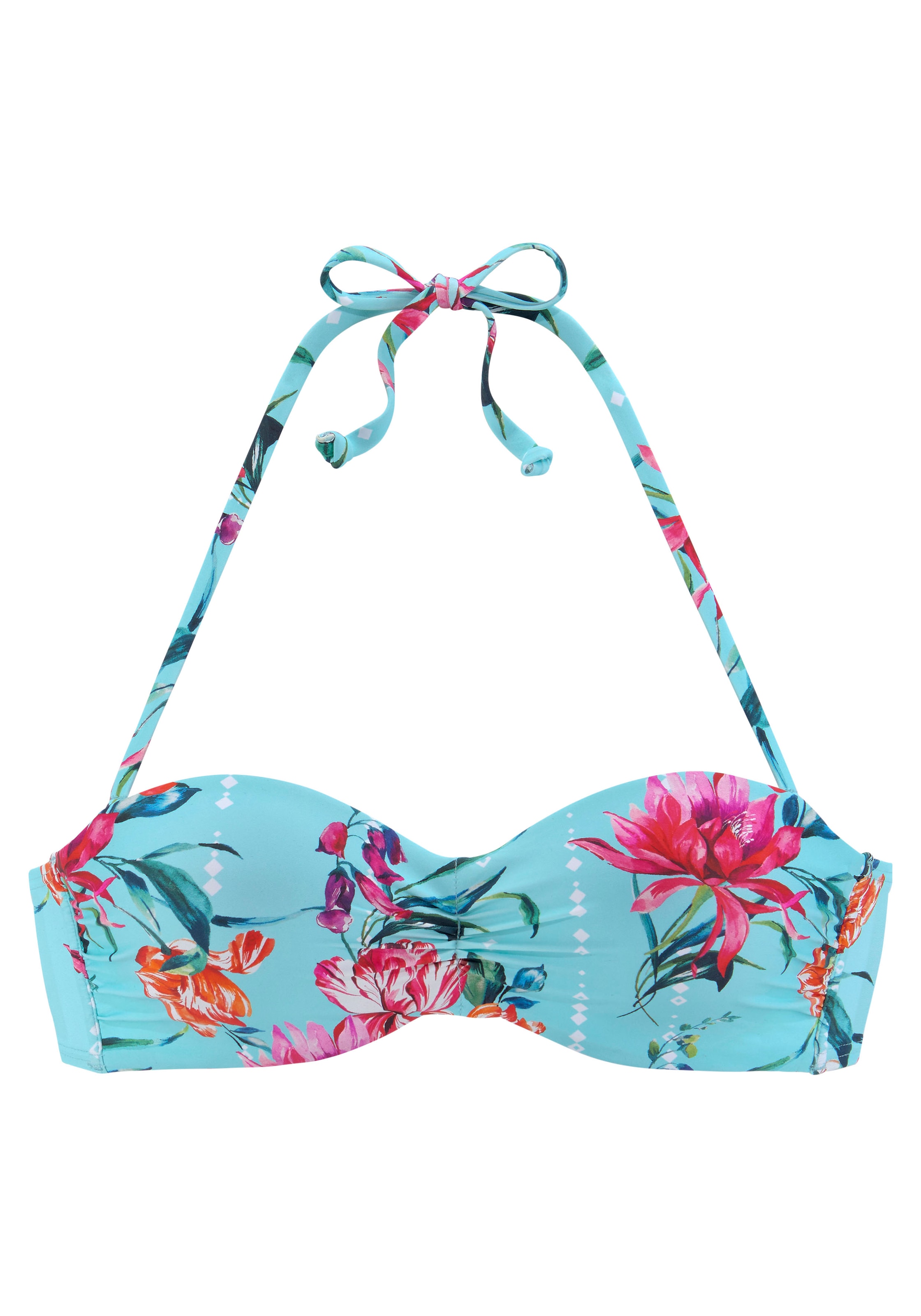 Sunseeker Bügel-Bandeau-Bikini-Top »Modern«, mit Blumenprint