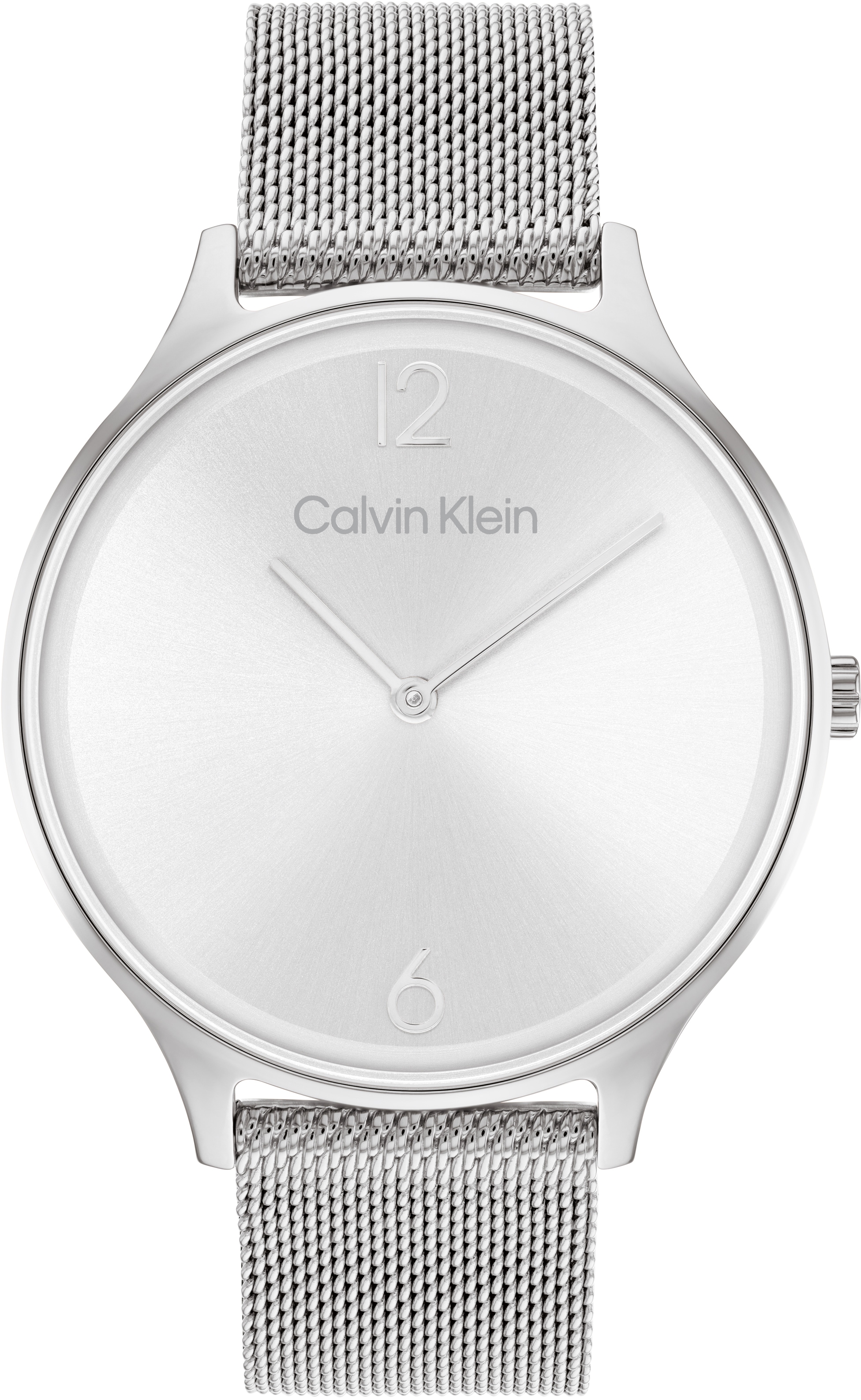 Calvin Klein Quarzuhr »Timeless 2H, 25200001«, Armbanduhr, Damenuhr, Mineralglas, Edelstahlarmband