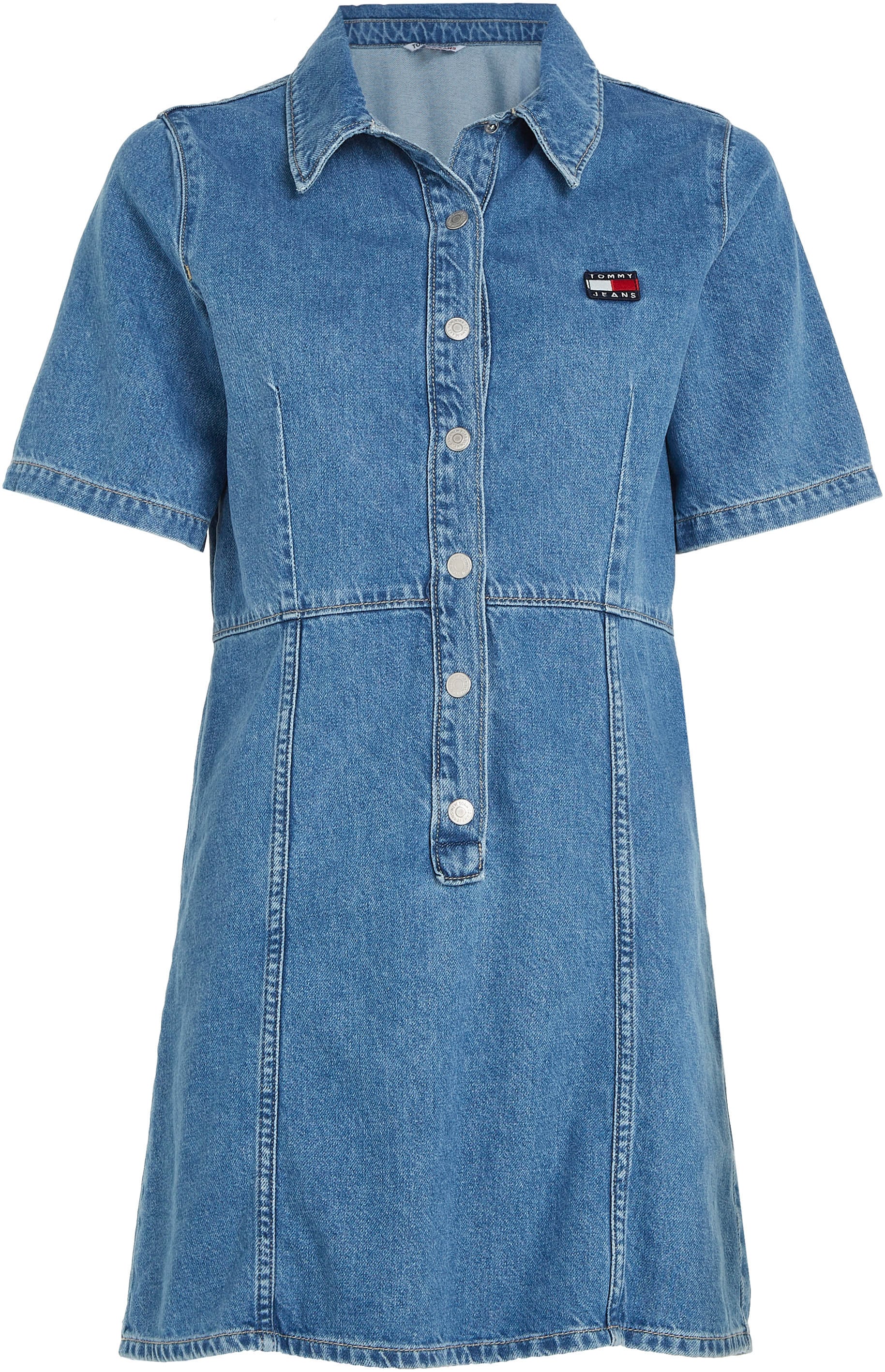 2024 Versandhandel Tommy Jeans Jeanskleid »SLIM SS online shoppen DRESS | CG7033« Jelmoli-Versand