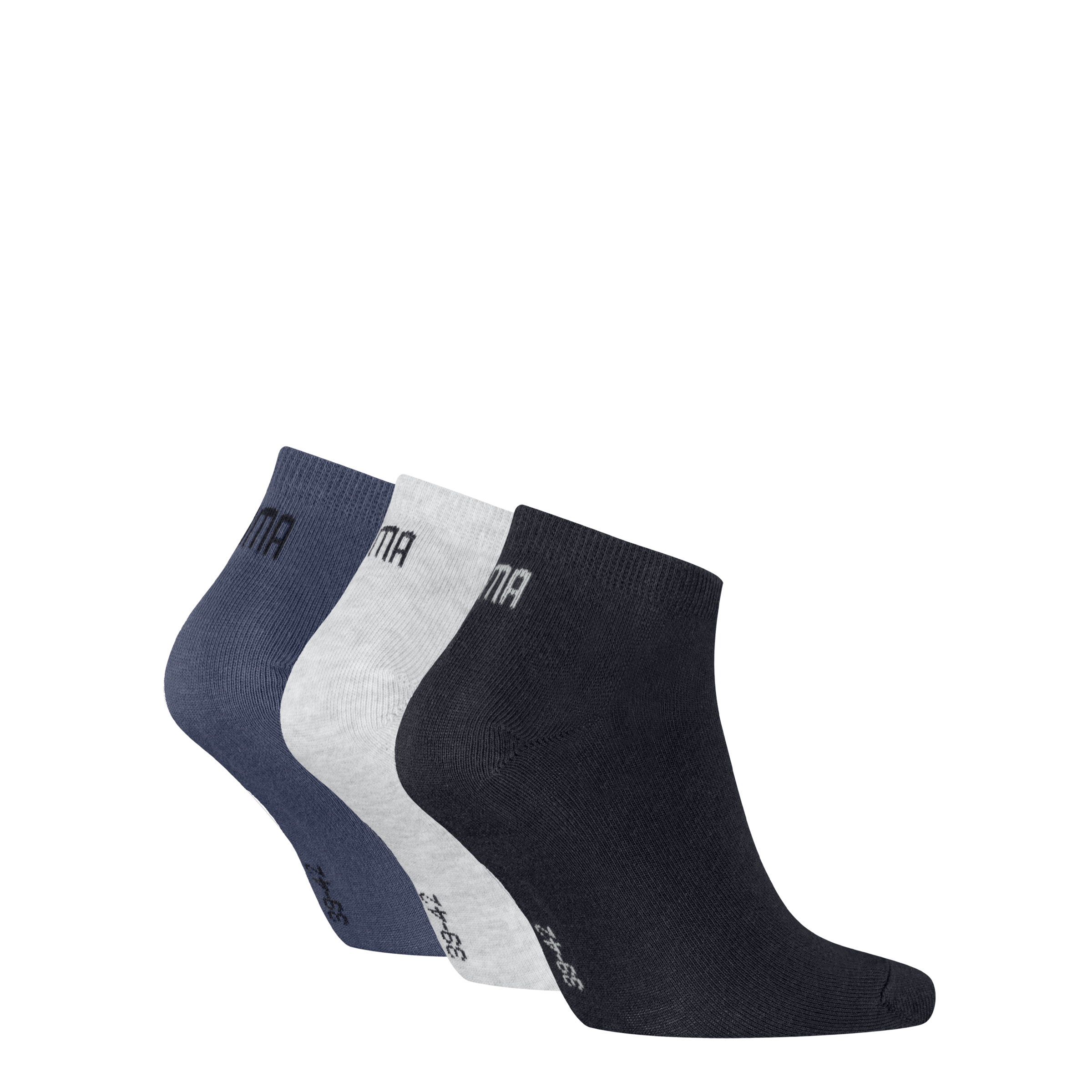 PUMA Sneakersocken »PUMA UNISEX SNEAKER PLAIN 3P«, (3 Paar, 3 Paar), mit kleinem Logo