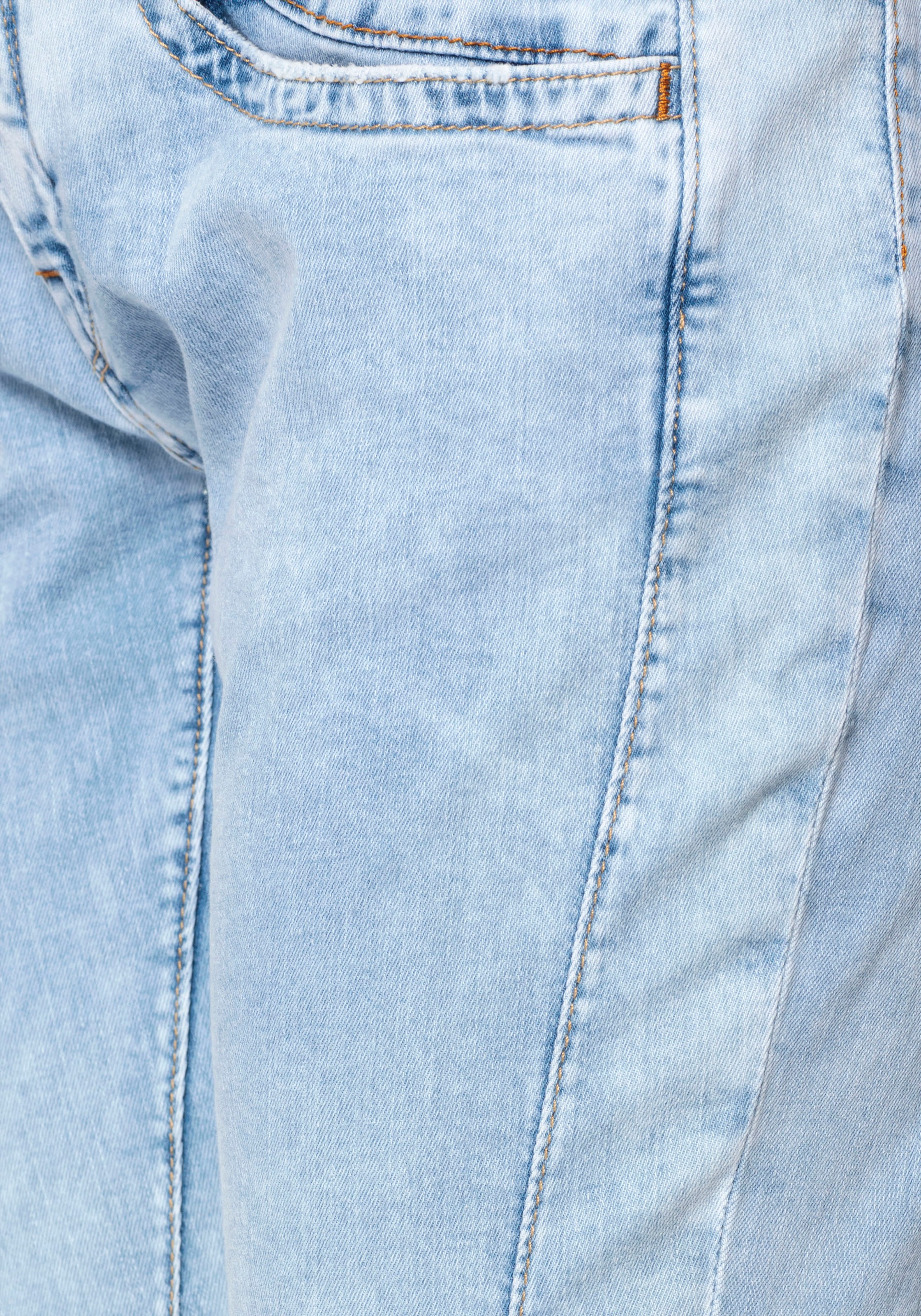 Herrlicher 5-Pocket-Jeans »Shyra Cropped Light Denim«
