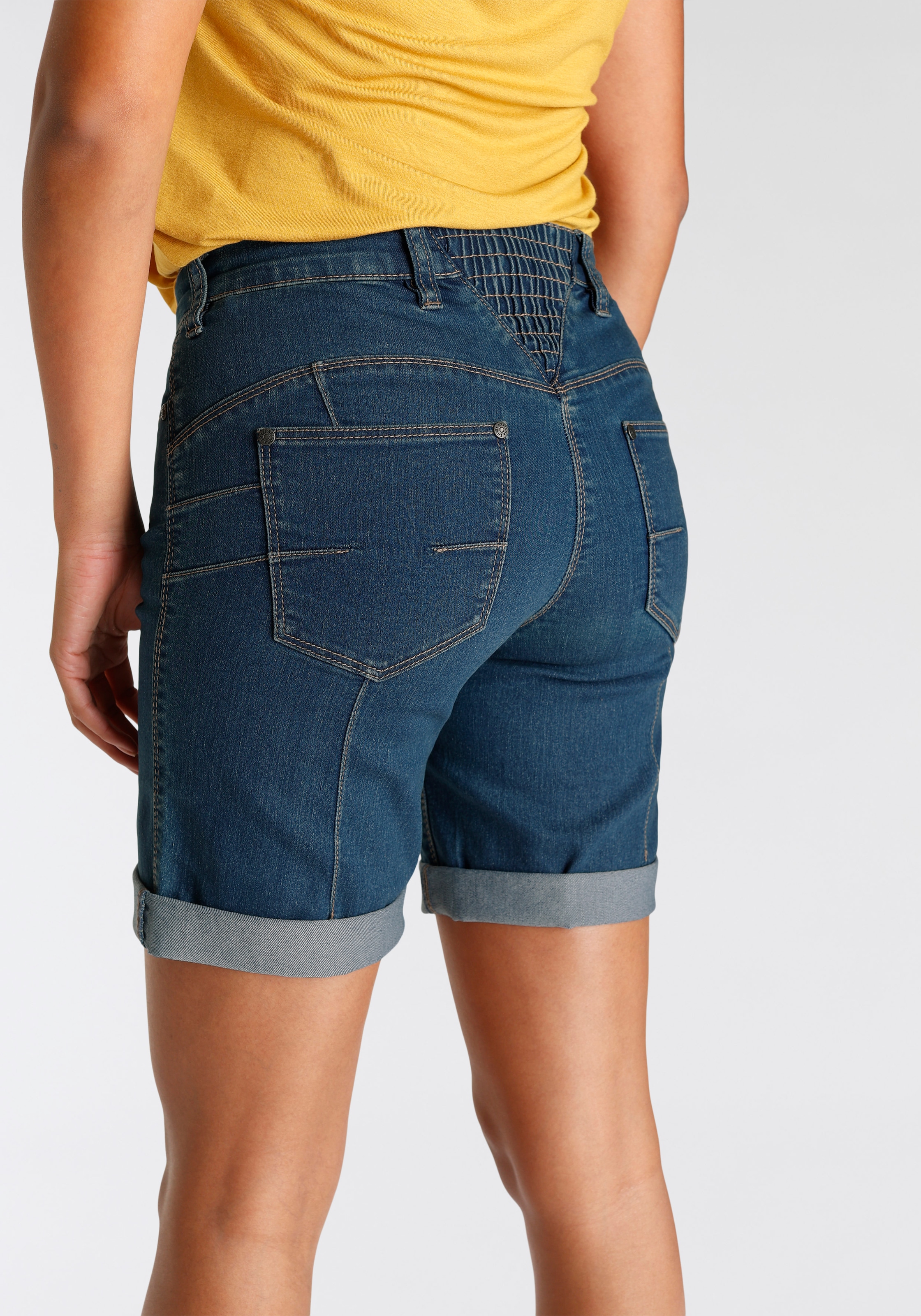 Arizona Jeansbermudas, High Waist