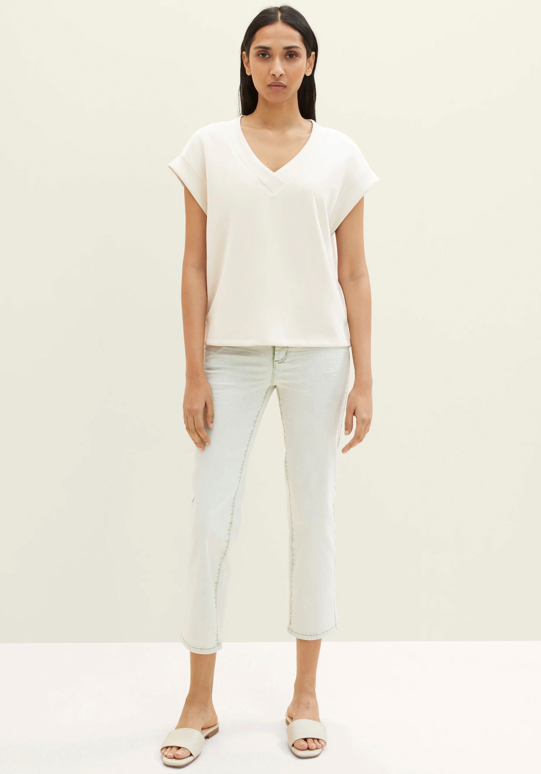 TOM TAILOR 5-Pocket-Jeans, im Cropped-Style
