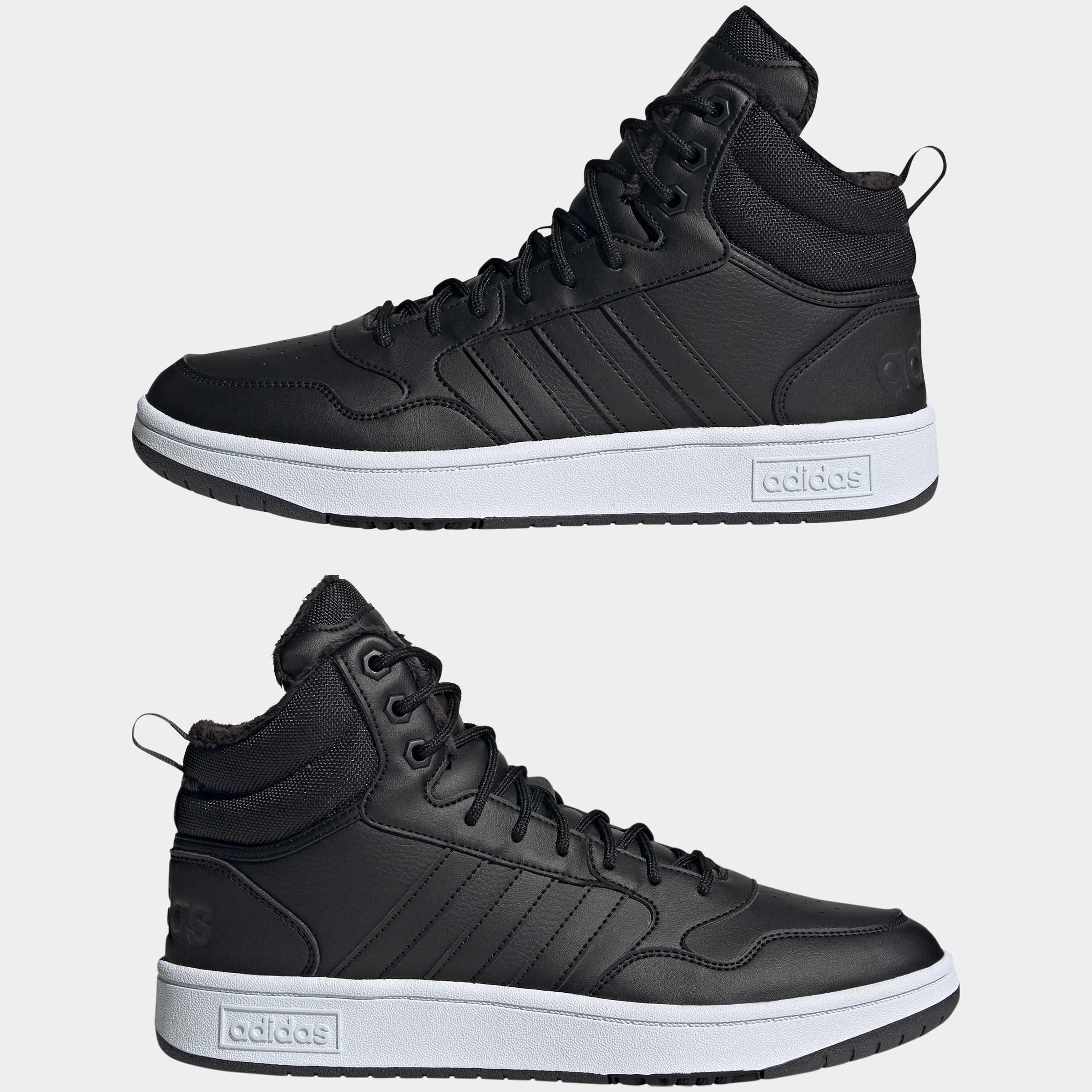 adidas Sportswear Sneaker »HOOPS 3.0 MID LIFESTYLE BASKETBALL CLASSIC FUR LINING WINTERIZED«