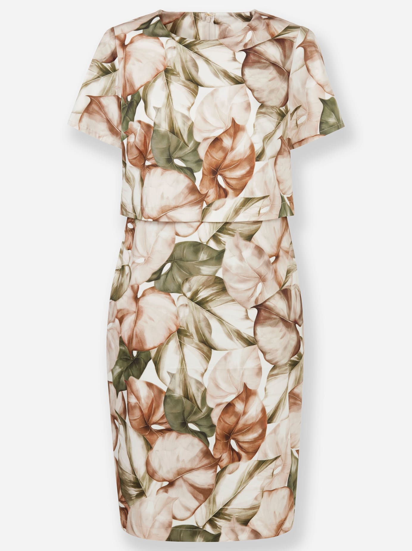 Lady Satinkleid »Druck-Kleid«