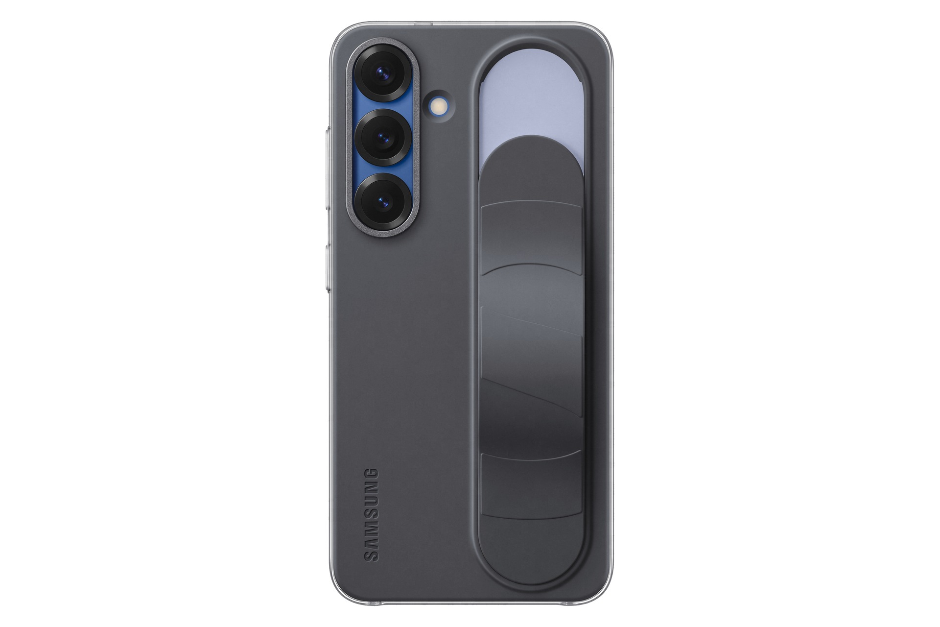 Samsung Handyhülle »Standing Grip Case für Samsung Galaxy S25«, Backcover, Schutzhülle, Handyschutzhülle, Case, Schutzcase, stossfest
