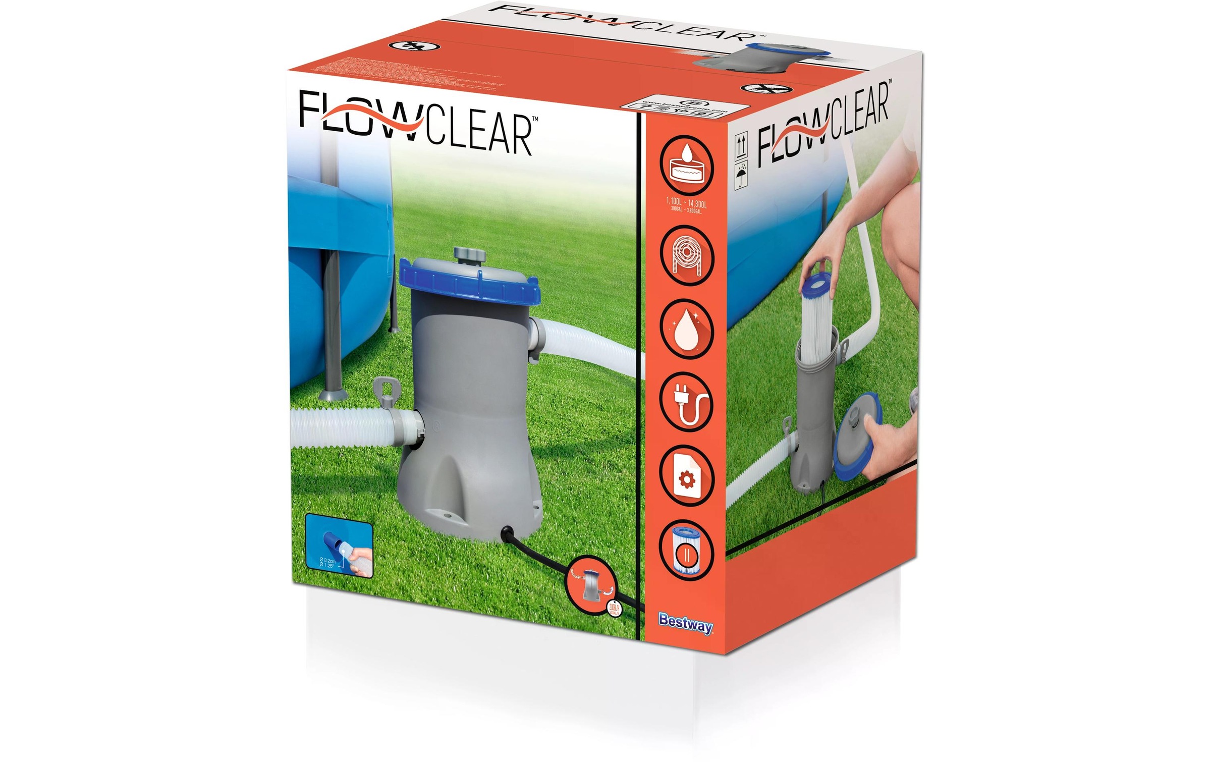 Bestway Pool-Filterpumpe »2006 l/h«