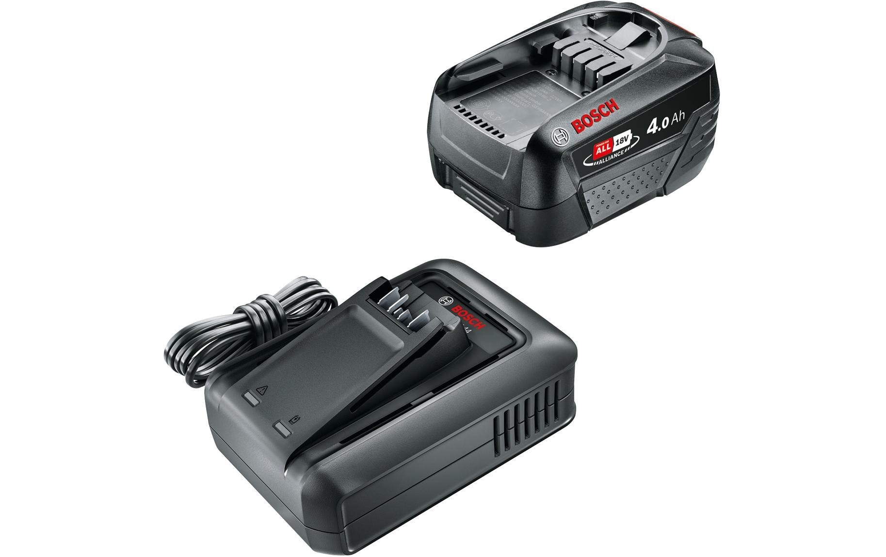 BOSCH Akku »Starterset 18 V, 4 Ah + AL 18 V-44 - EU«, 18,0 V