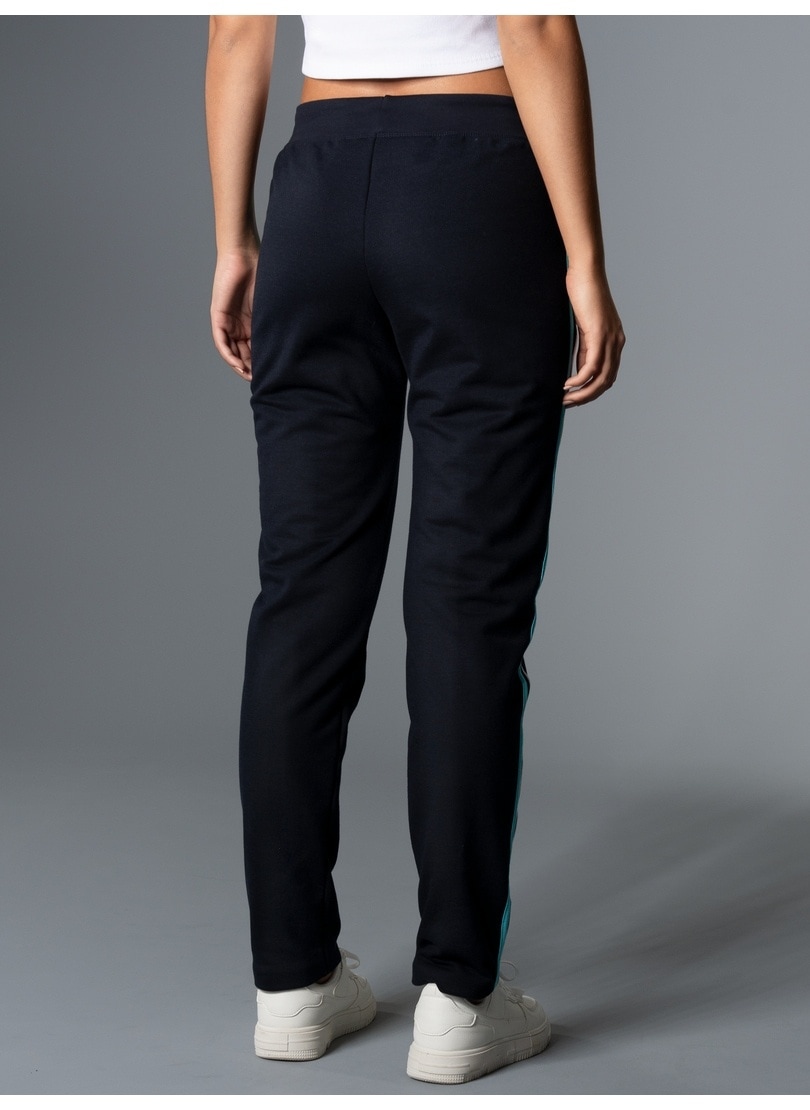 Trigema Jerseyhose »TRIGEMA Lange Jogginghose mit Seitenstreifen«, (1 tlg.)