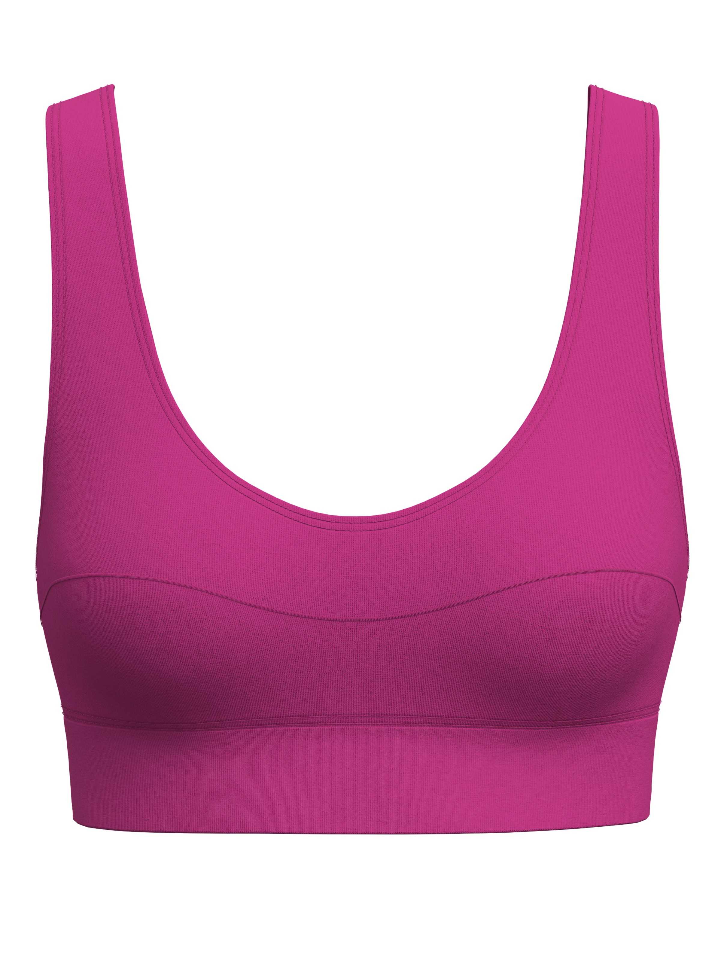 CALIDA Bustier »Elastic«, breites Unterbrustband, ohne Bügel, Baumwollmischung