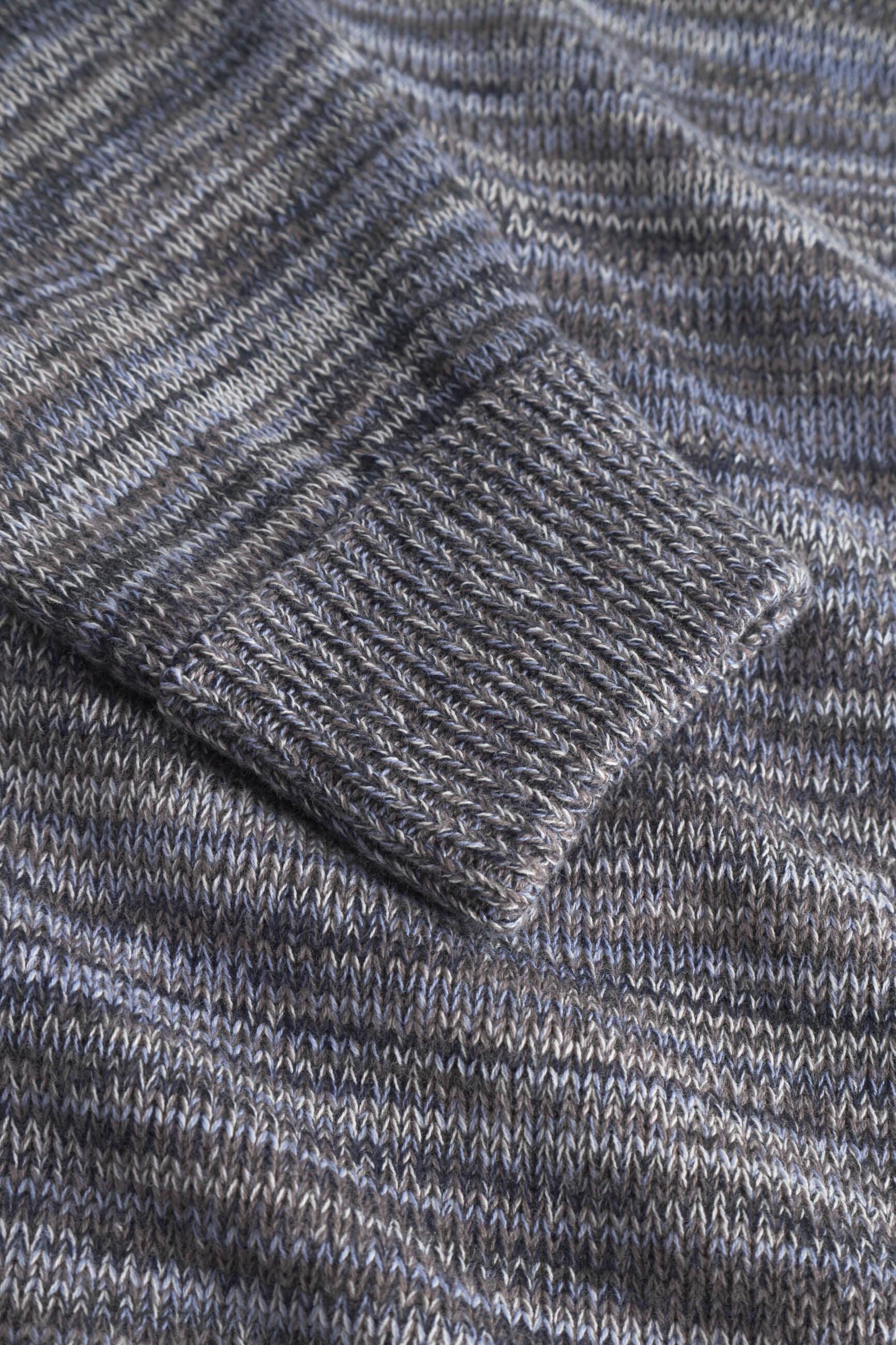 colours & sons Strickpullover »colours & sons Pullover Roundneck Mouliné«