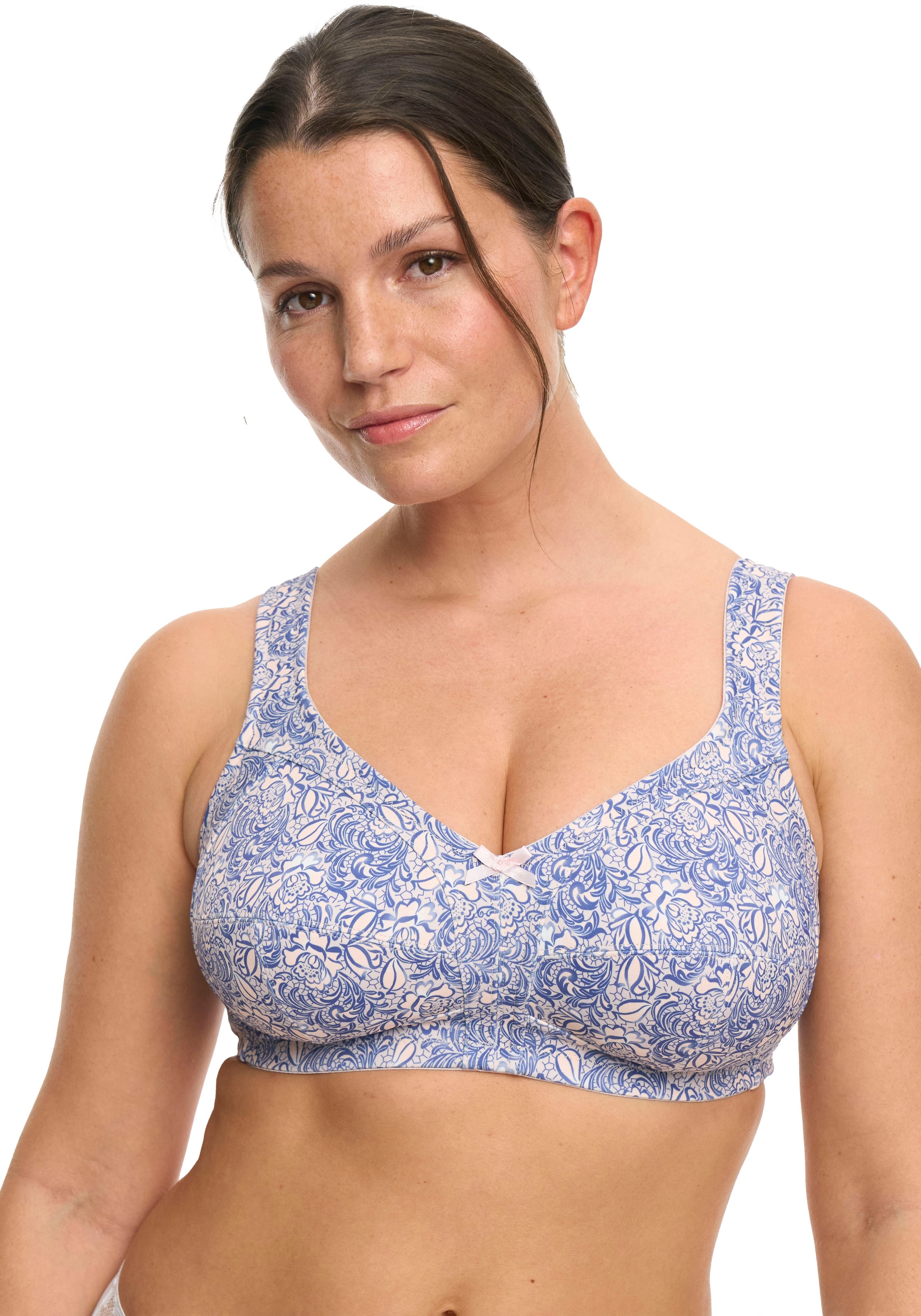 Susa Entlastungs-BH »Print« genähte Cups, elastisch, breite Träger, ohne Bügel