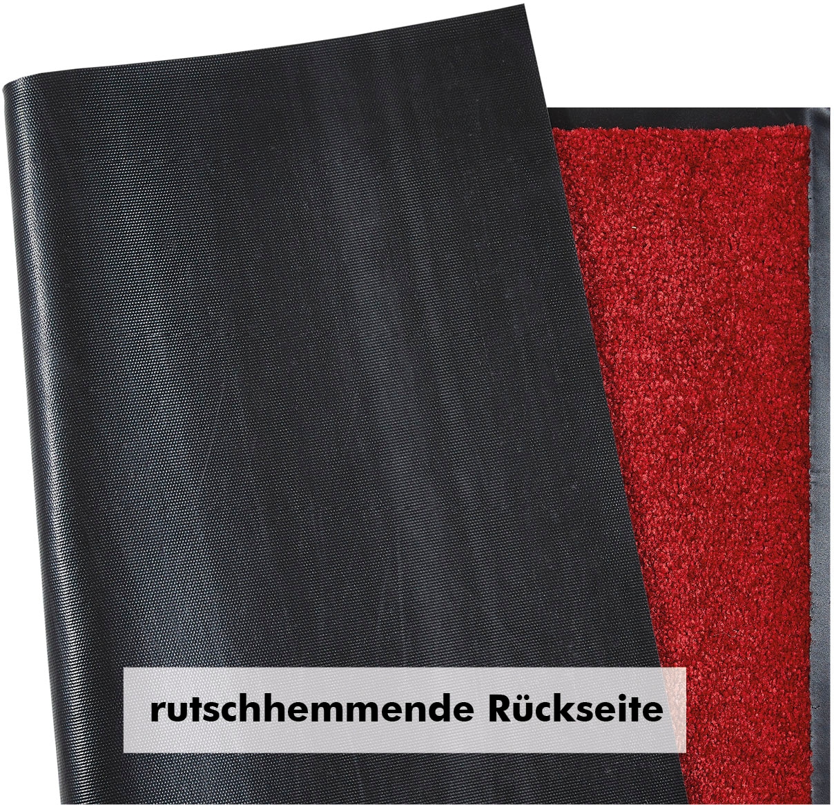 Andiamo Fussmatte »Super Wash & Clean«, rechteckig, 7 mm Höhe, Schmutzfangmatte, Uni Farben, Herbst &, rutschhemmend, waschbar