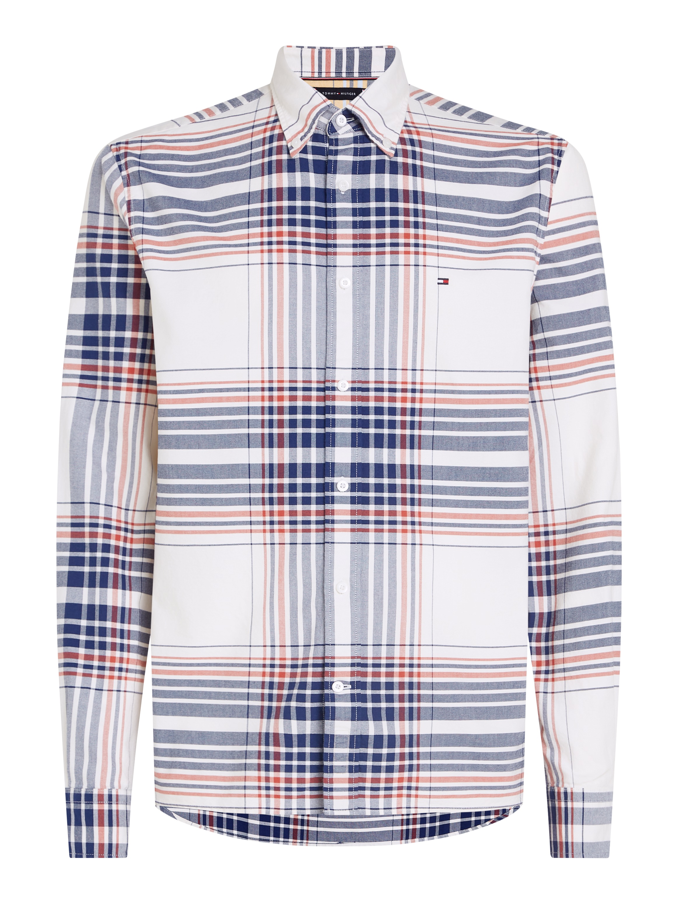 Tommy Hilfiger Langarmhemd »XL OXFORD CHECK RF SHIRT«, mit grossem Karomuster