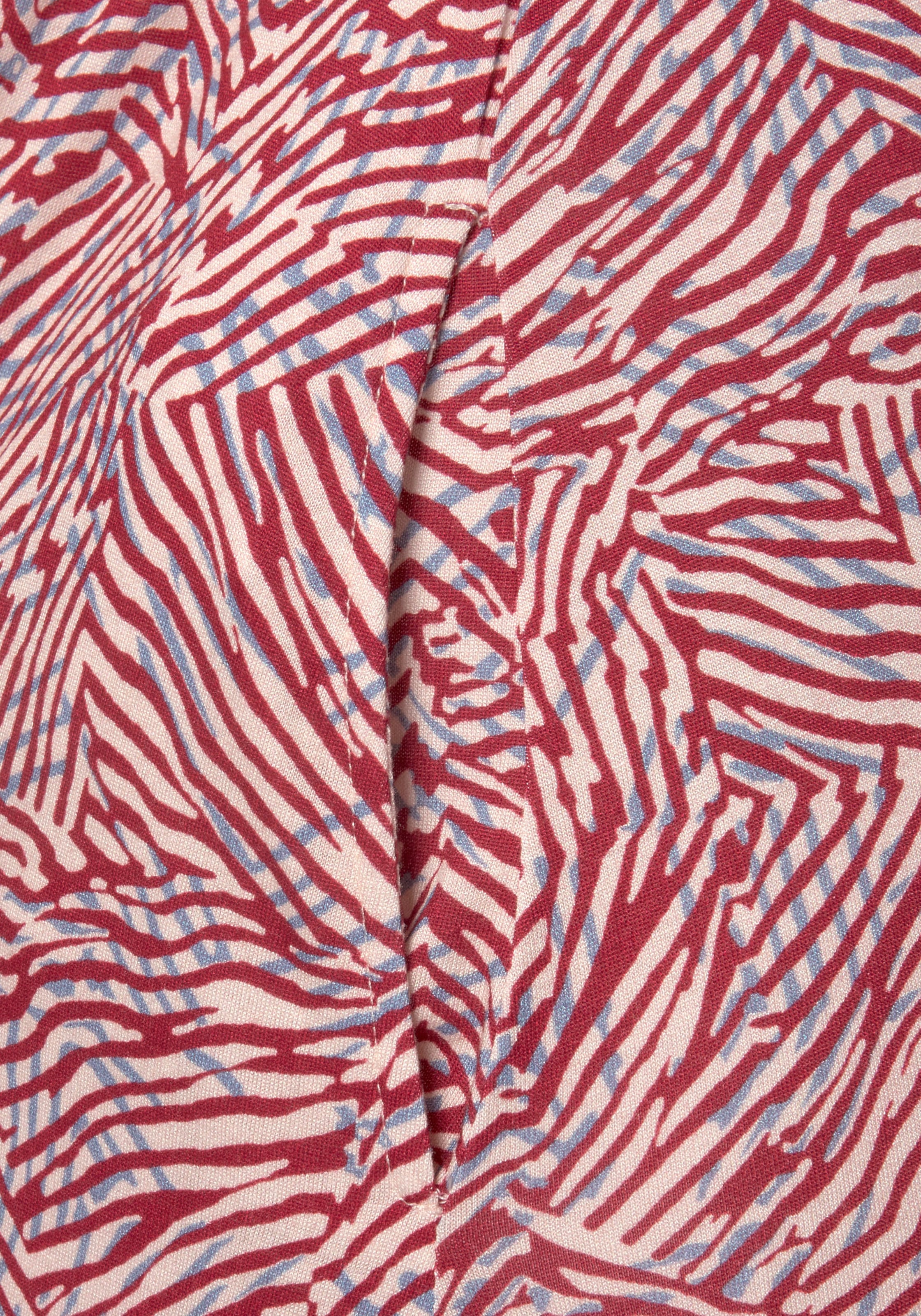 Vivance Maxikleid, mit grafischem Alloverdruck und Taschen, Sommerkleid, Strandkleid